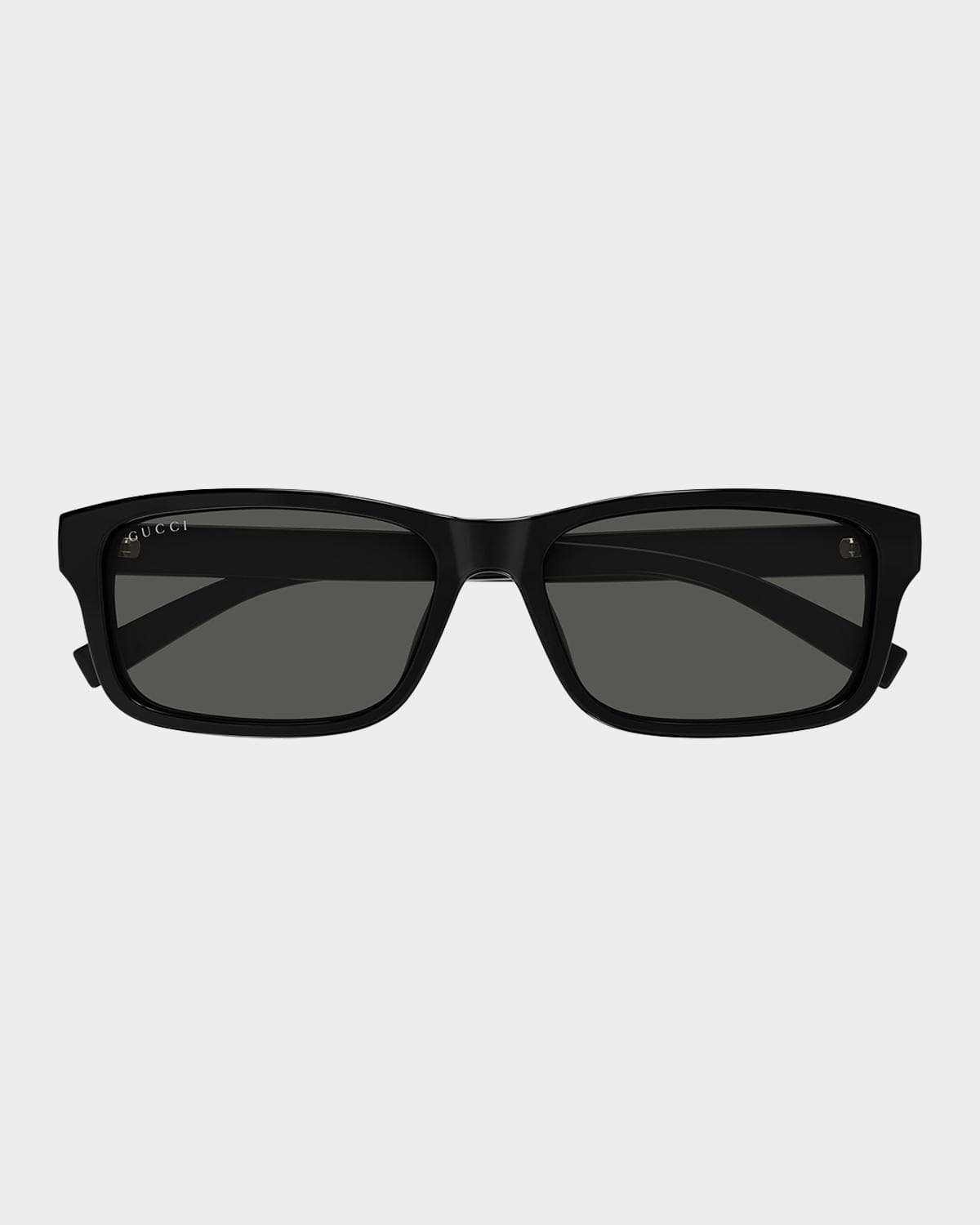 Gucci Men's Gucci Lines 57mm Rectangular Acetate Sunglasses