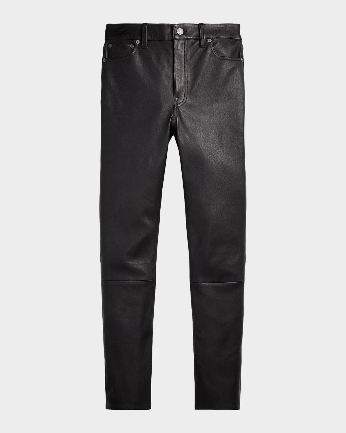 Polo Ralph Lauren Lambskin 5-Pocket Super-Slim Pants
