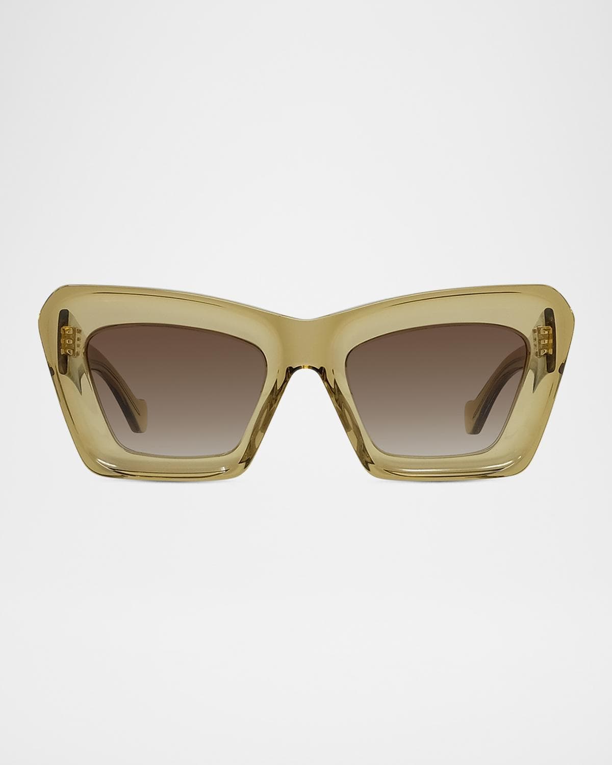LOEWE Anagram 52mm Butterfly Sunglasses