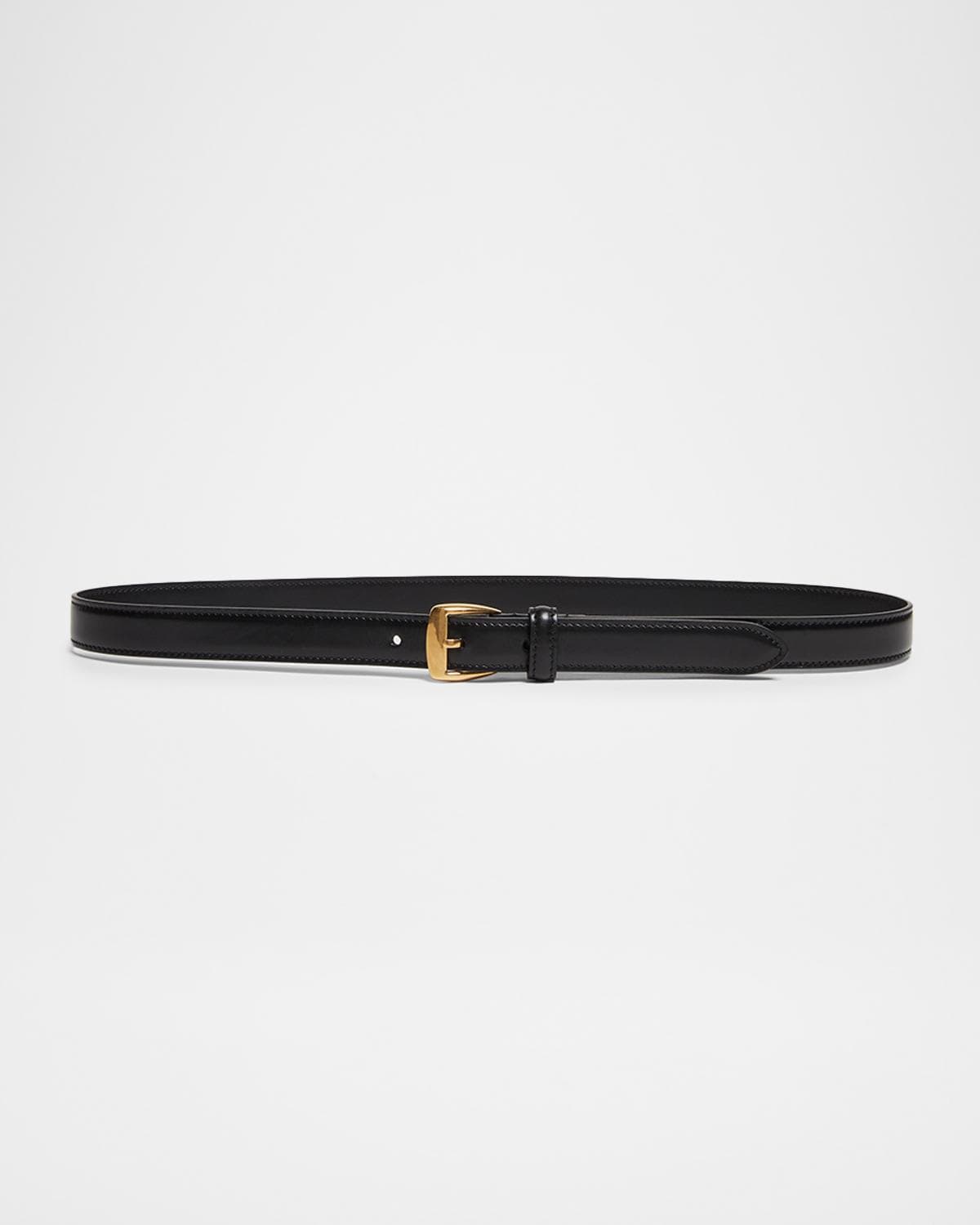Saint Laurent Thin Leather Belt
