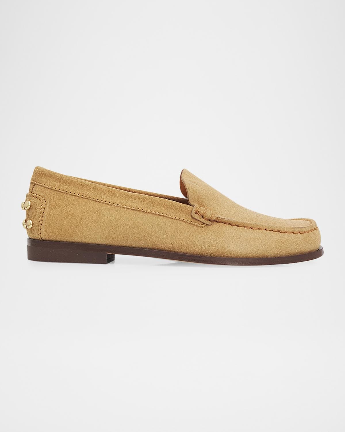 Tod's Metal Dots Suede Loafers