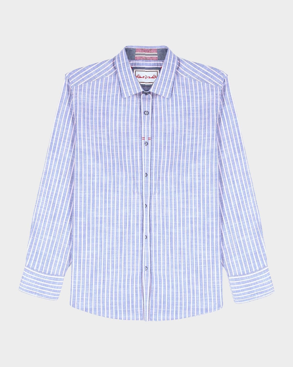 Robert Graham Fardella Striped Cotton Shirt