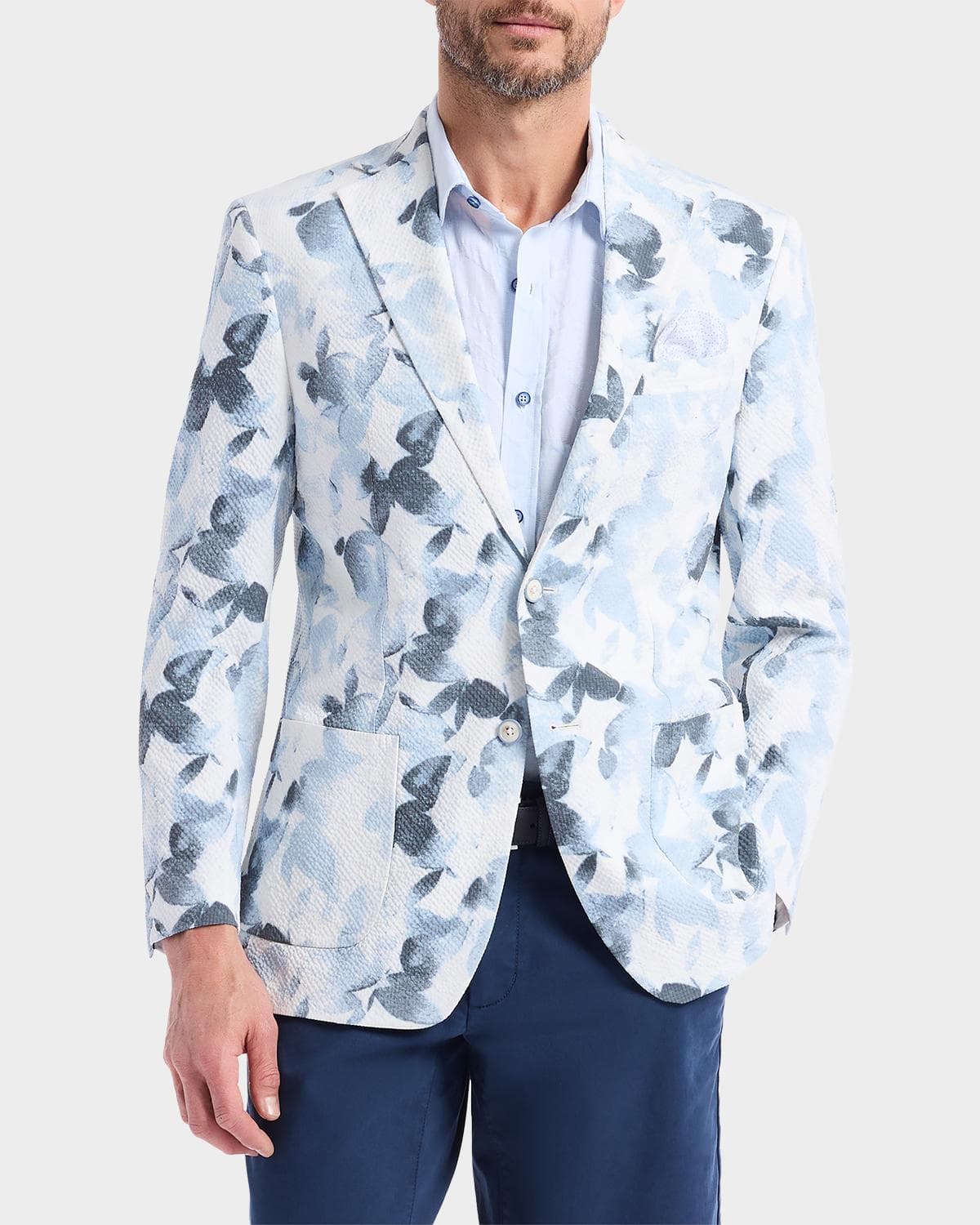 Robert Graham Men's Penhale Floral Woven Sport Coat
