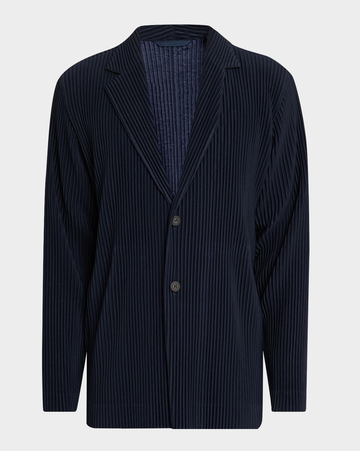 Homme Plissé Issey Miyake Men's Pleated Basics Jacket