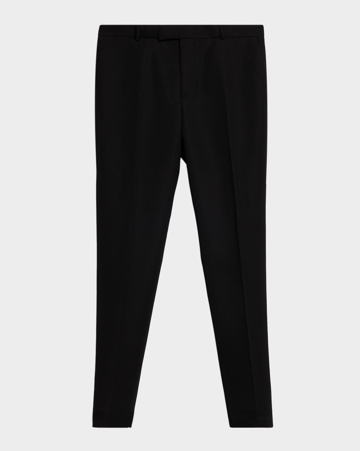 McQueen Men's Wool Cigarette Pants