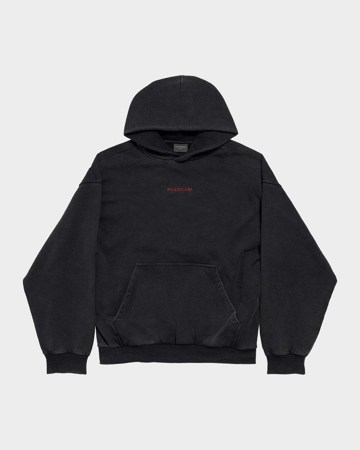 Balenciaga Medium Fit Cotton Hoodie