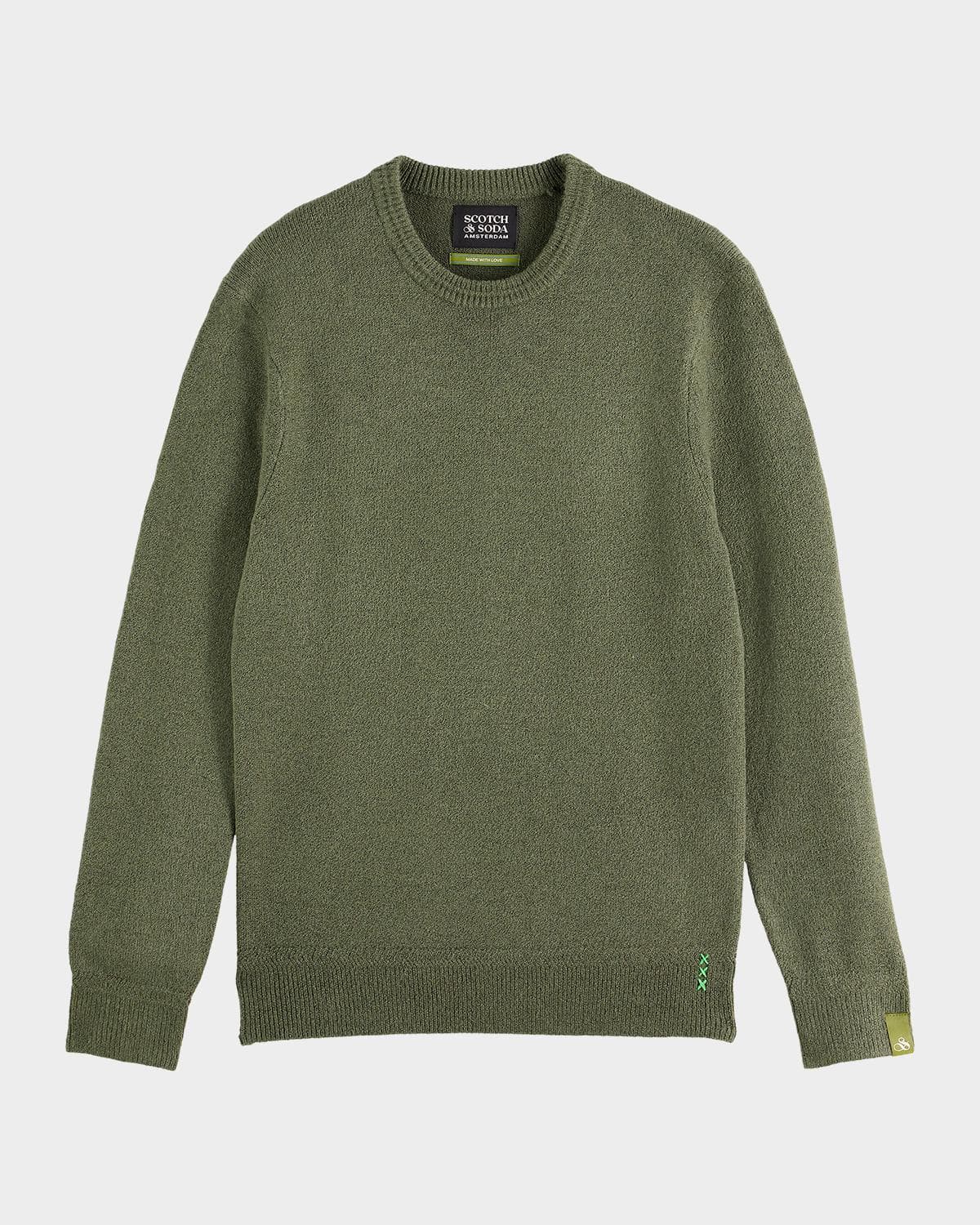 Scotch & Soda Men's Soft Knit Crewneck Sweater