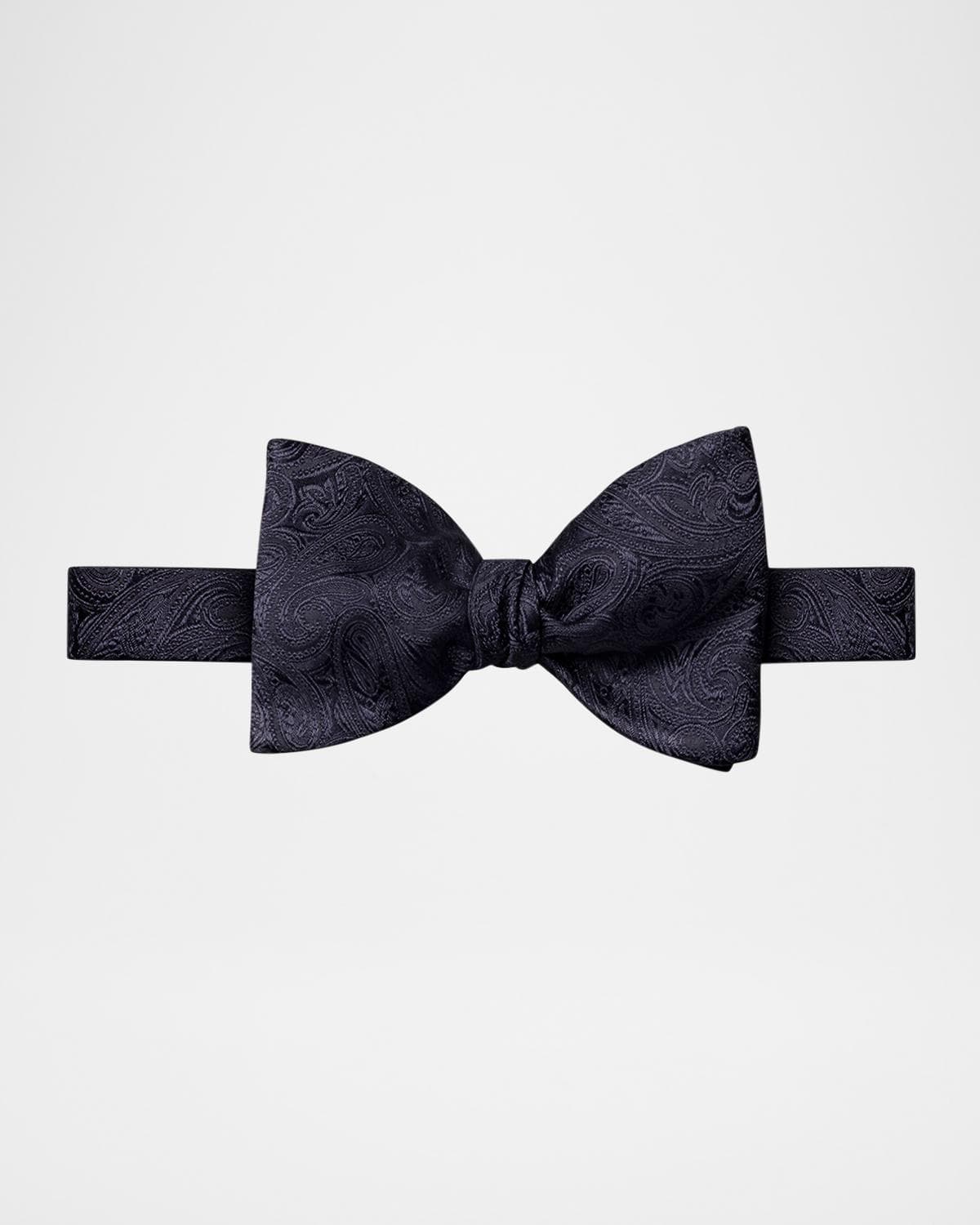 Eton Men's Pre-Tied Paisley Silk Bow Tie