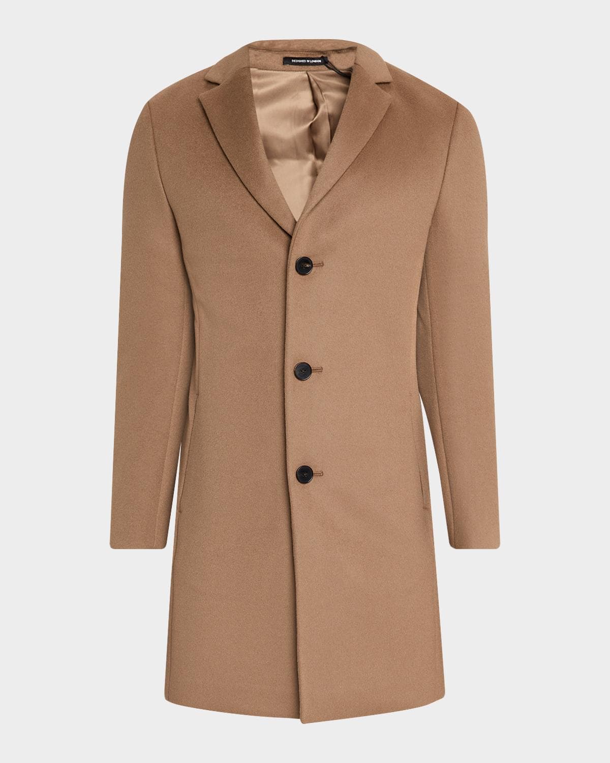 Reiss Men's Wool-Blend Gable Topcoat