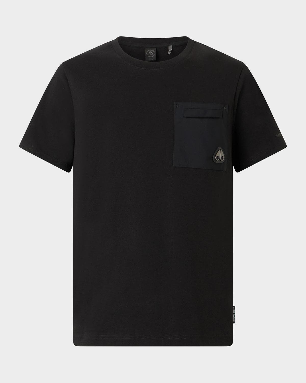 Moose Knuckles Men's Dalon T-Shirt with Logo Pocket