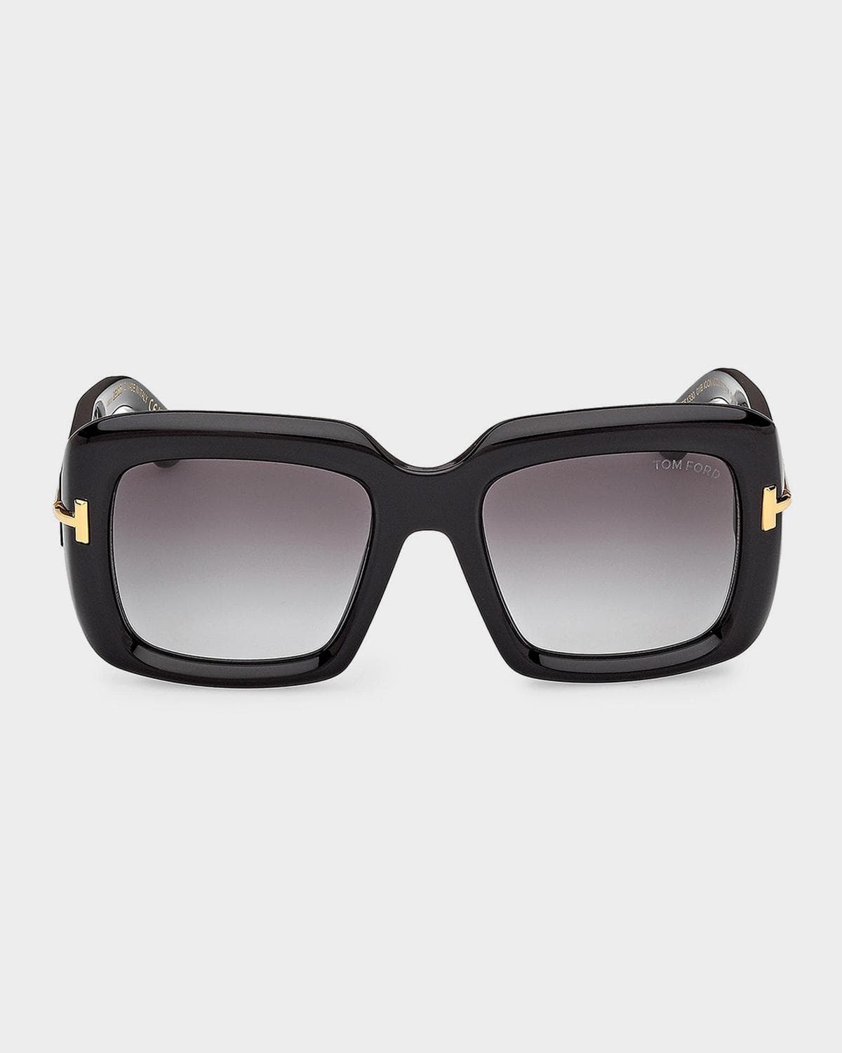 TOM FORD Icon 53mm Acetate Square Sunglasses