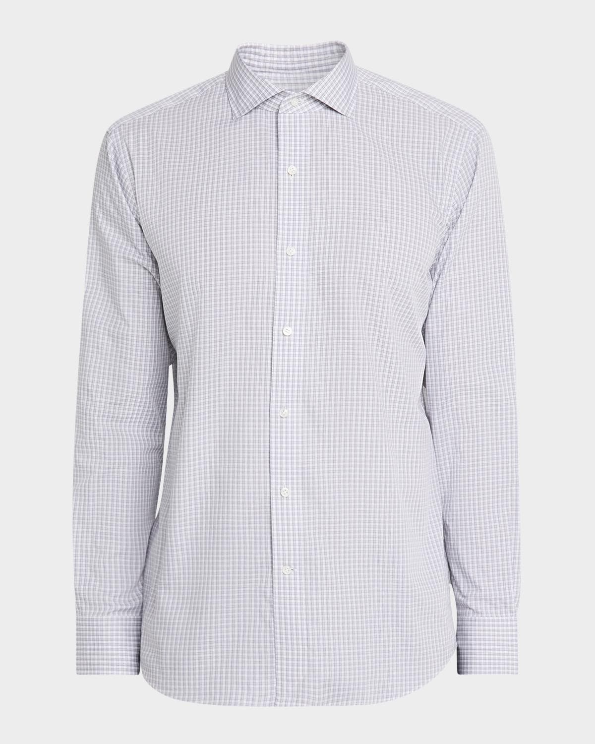 Peter Millar Men's Torino Check Cotton Sport Shirt