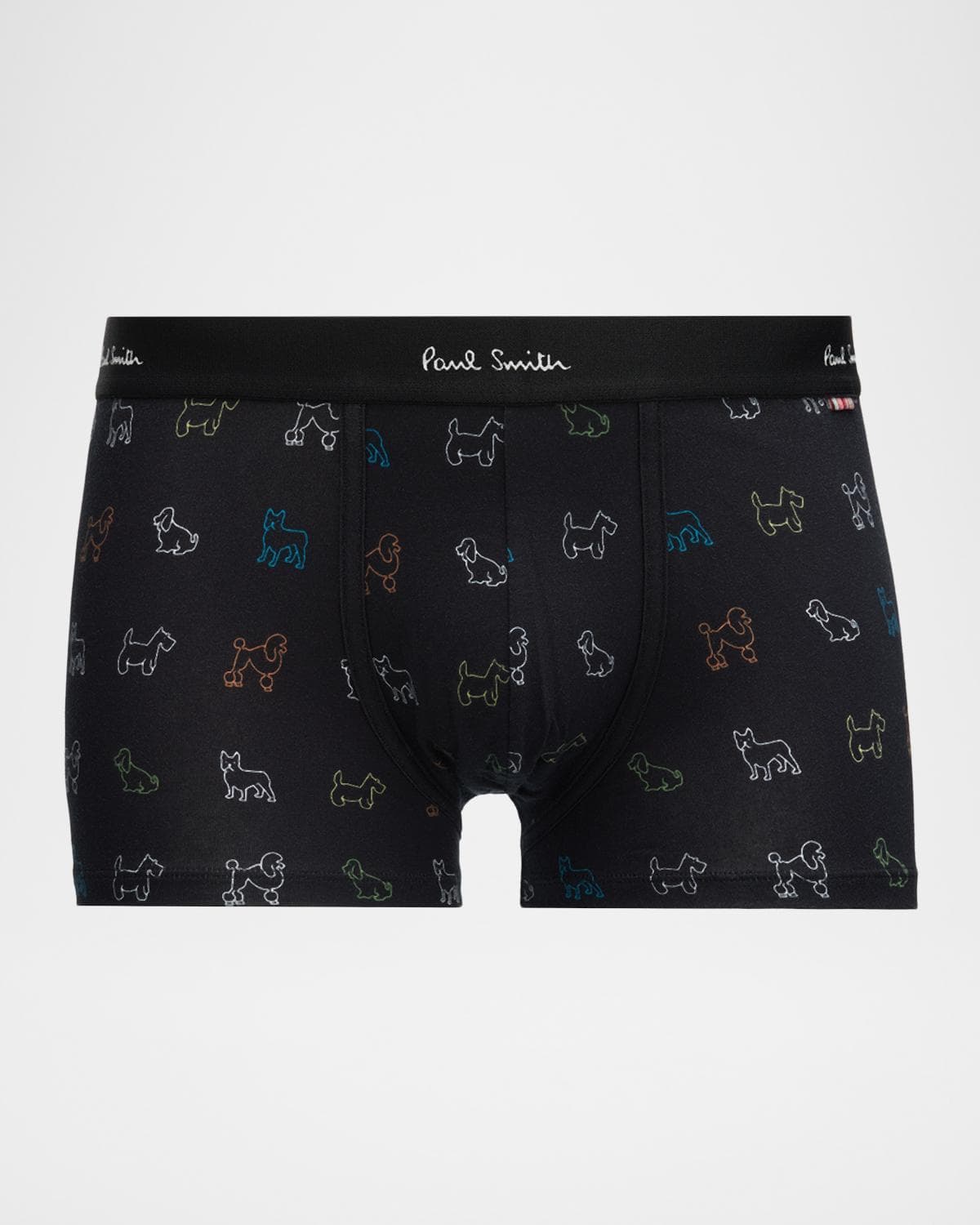 Paul Smith Men's Sketched Dog Outline Print Boxer Briefs