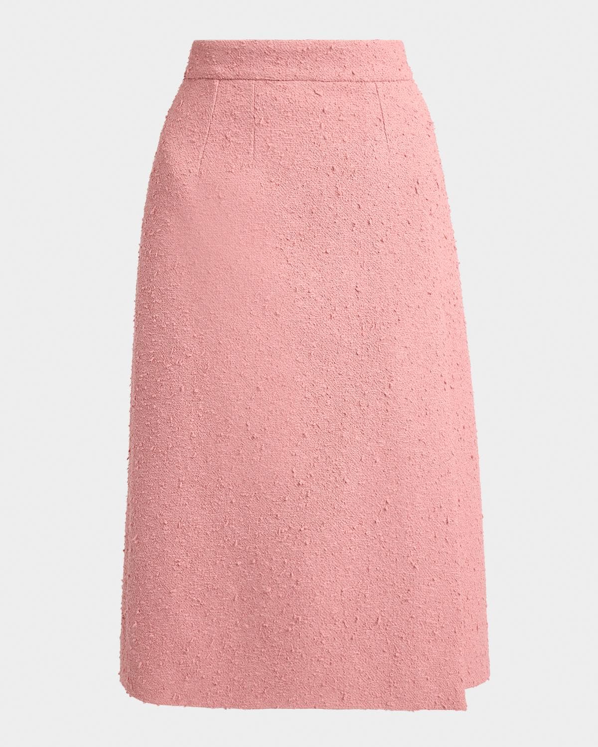Dolce & Gabbana Boucle Midi Wrap Skirt