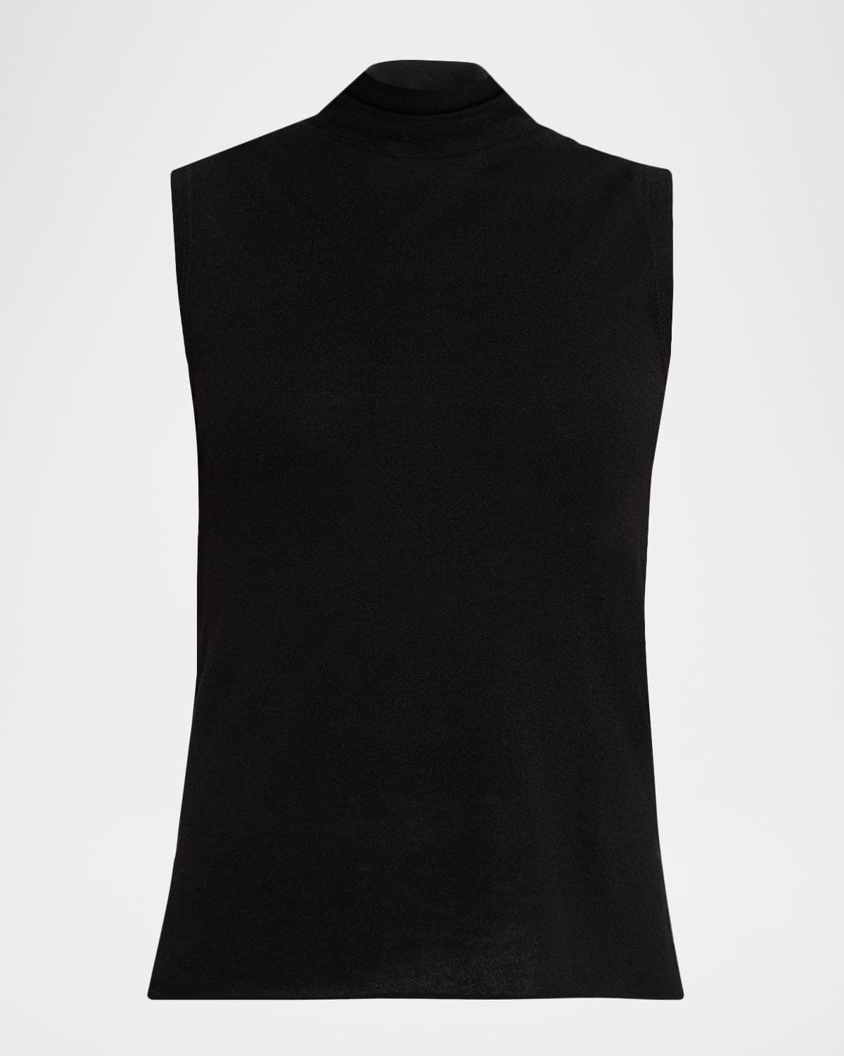 Majestic Filatures Machine Washable Cashmere Sleeveless Turtleneck