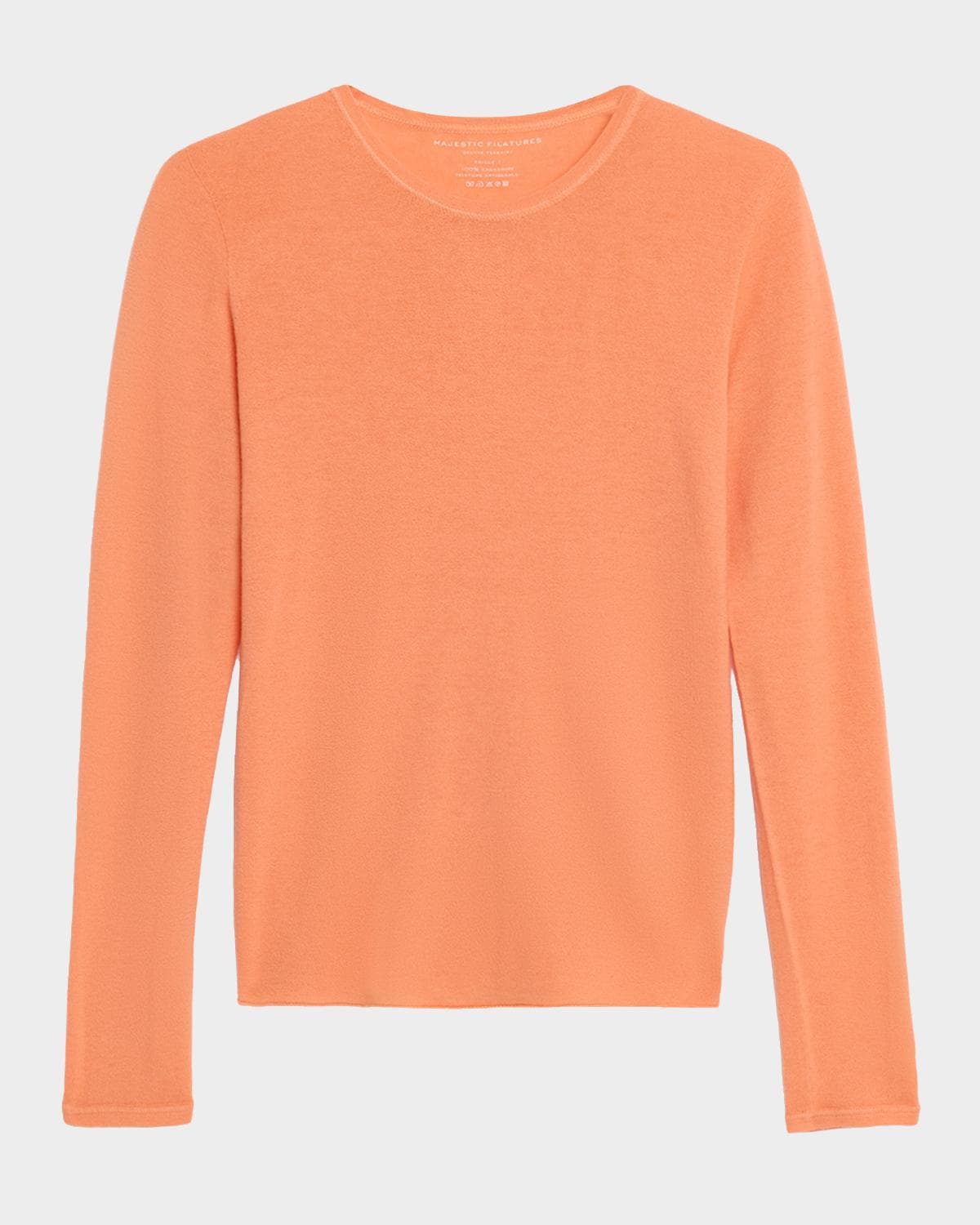 Majestic Filatures Machine Washable Cashmere Scoop-Neck Pullover