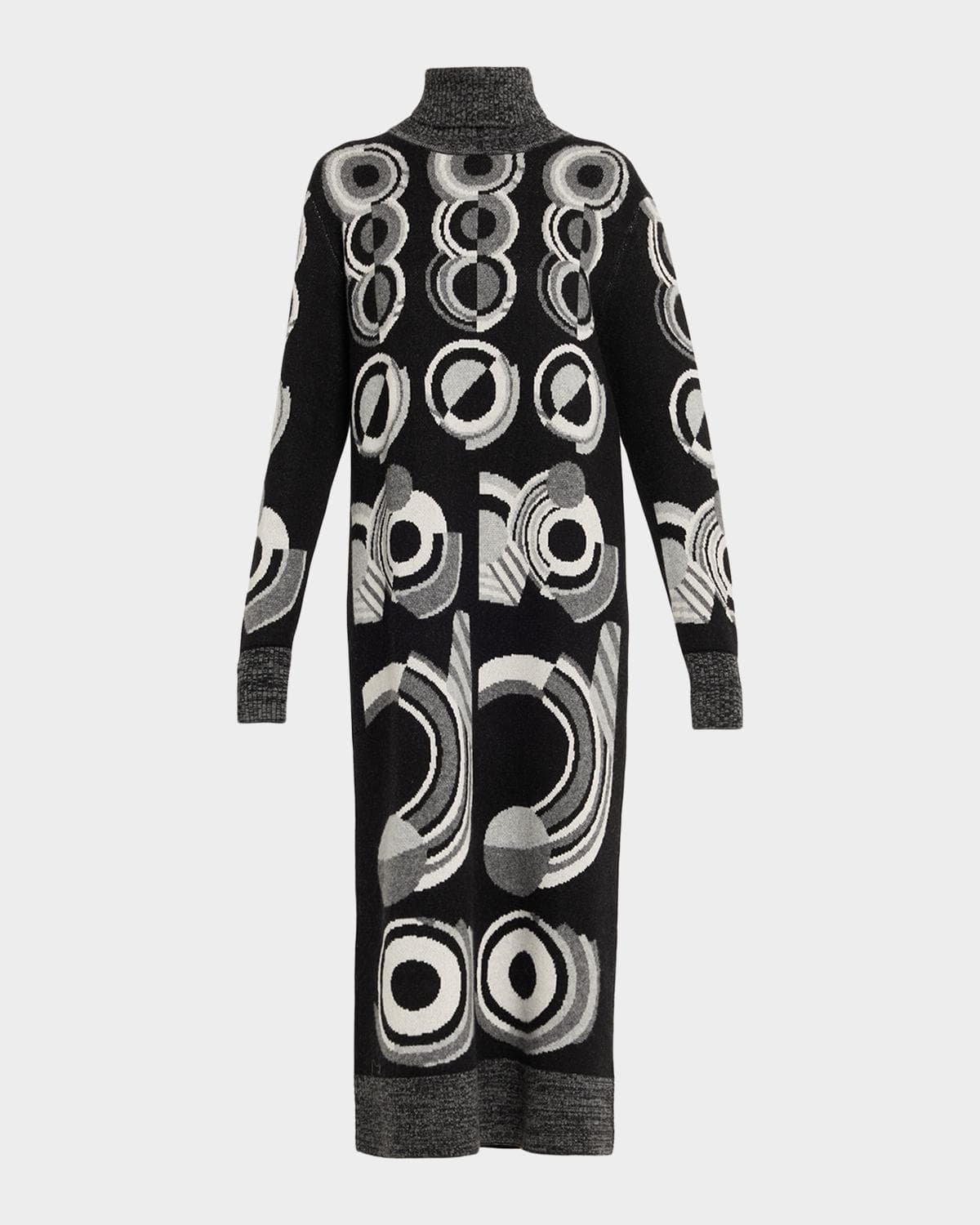 Libertine Sonia Cashmere Turtleneck Midi Dress