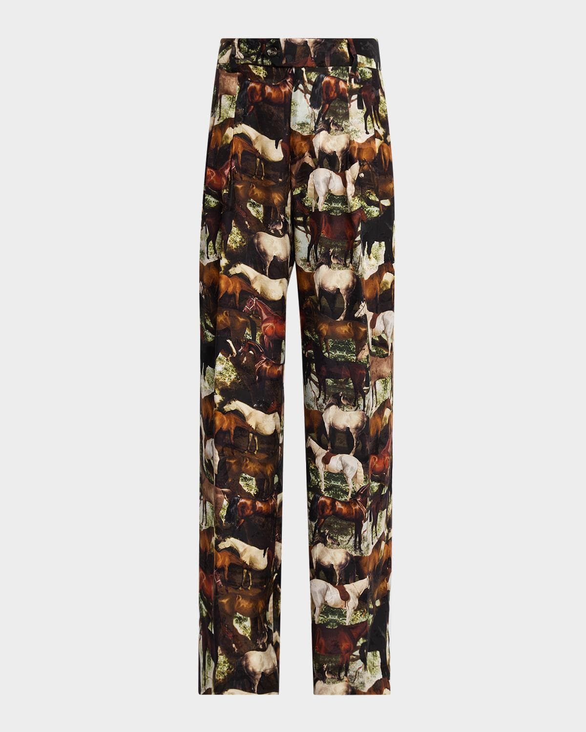 Libertine Take The Reins Baggy Silk Trousers