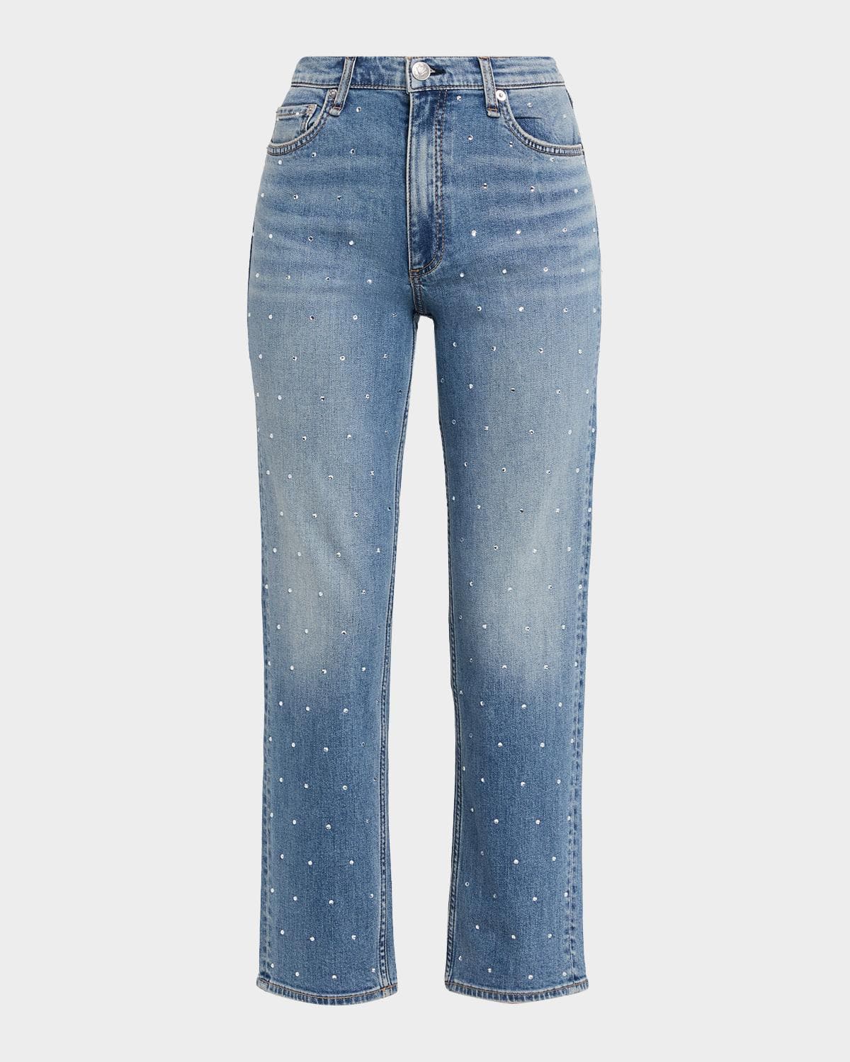 rag & bone Harlow Ankle Straight Jeans