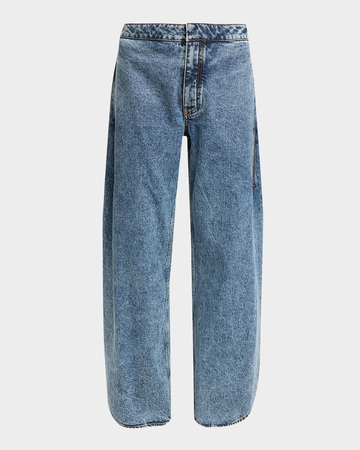 ALAÏA Denim Petal Pants