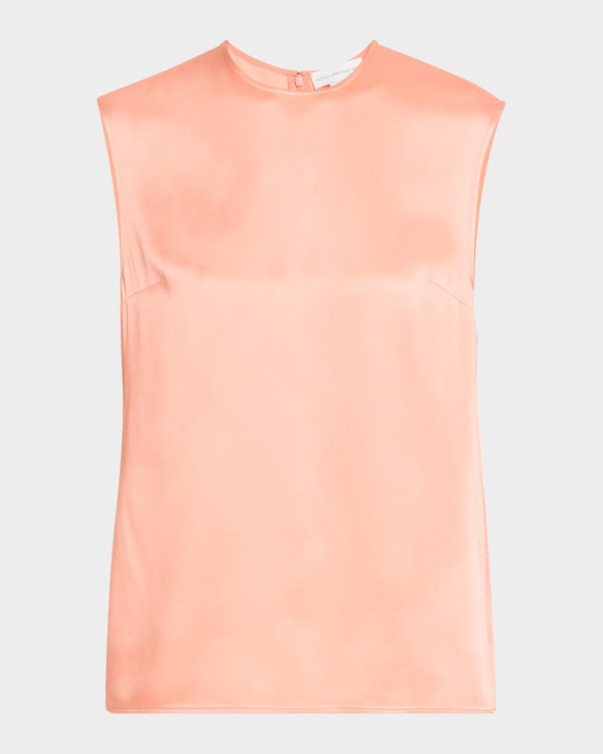Stella McCartney Satin Sleeveless Top · 36