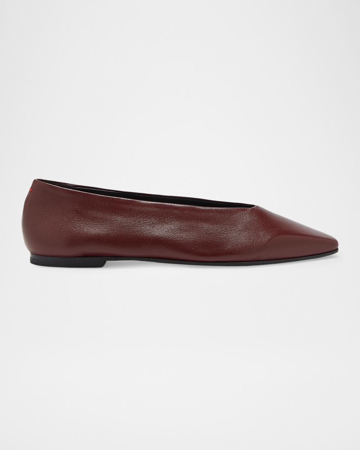 Aeyde Betty Nappa Leather Ballerina Flats · 6B / 36EU