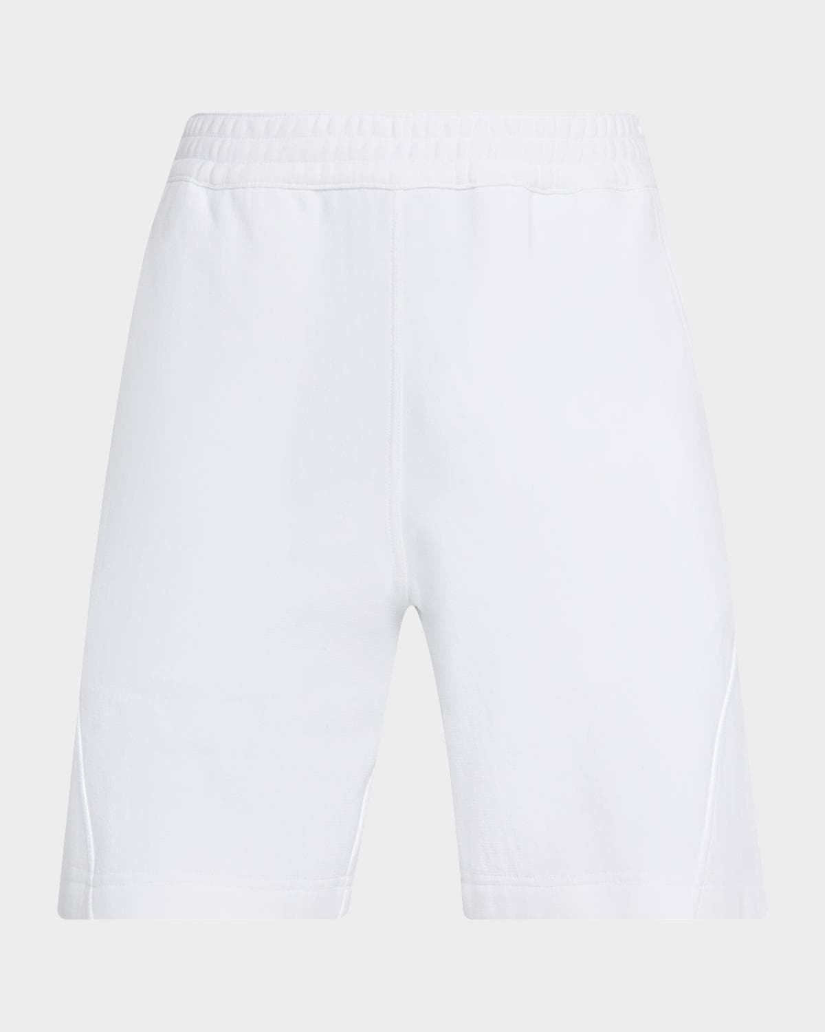 Givenchy Men's Couture Seam Cotton Fleece Bermuda Shorts