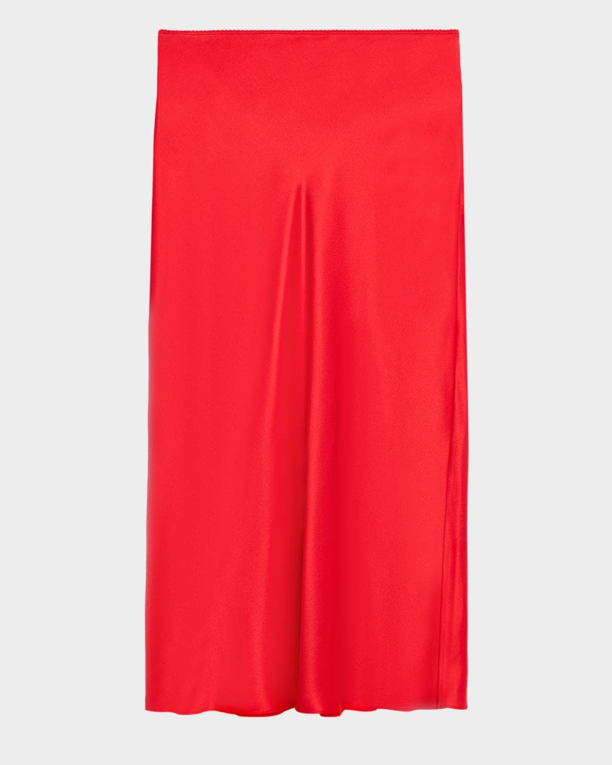 Sablyn Miranda Silk Charmeuse Slip Skirt · MEDIUM