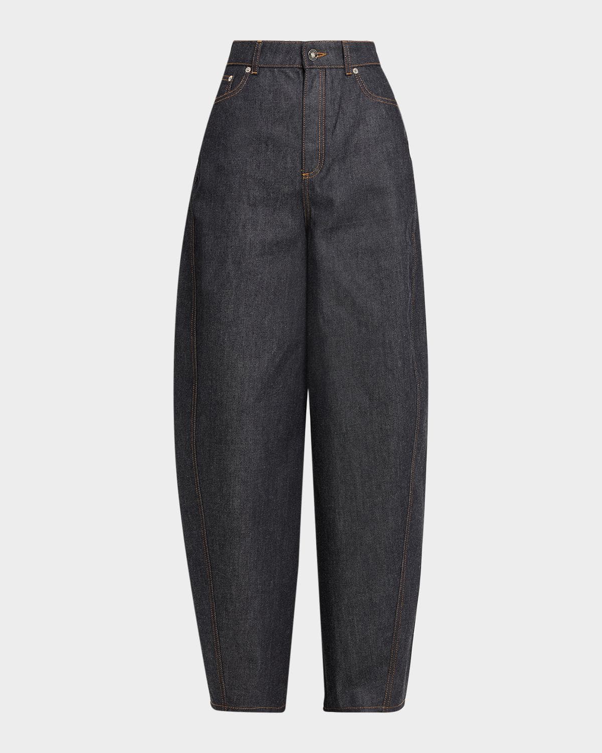 Givenchy Denim Barrel-Leg Cocoon Pants