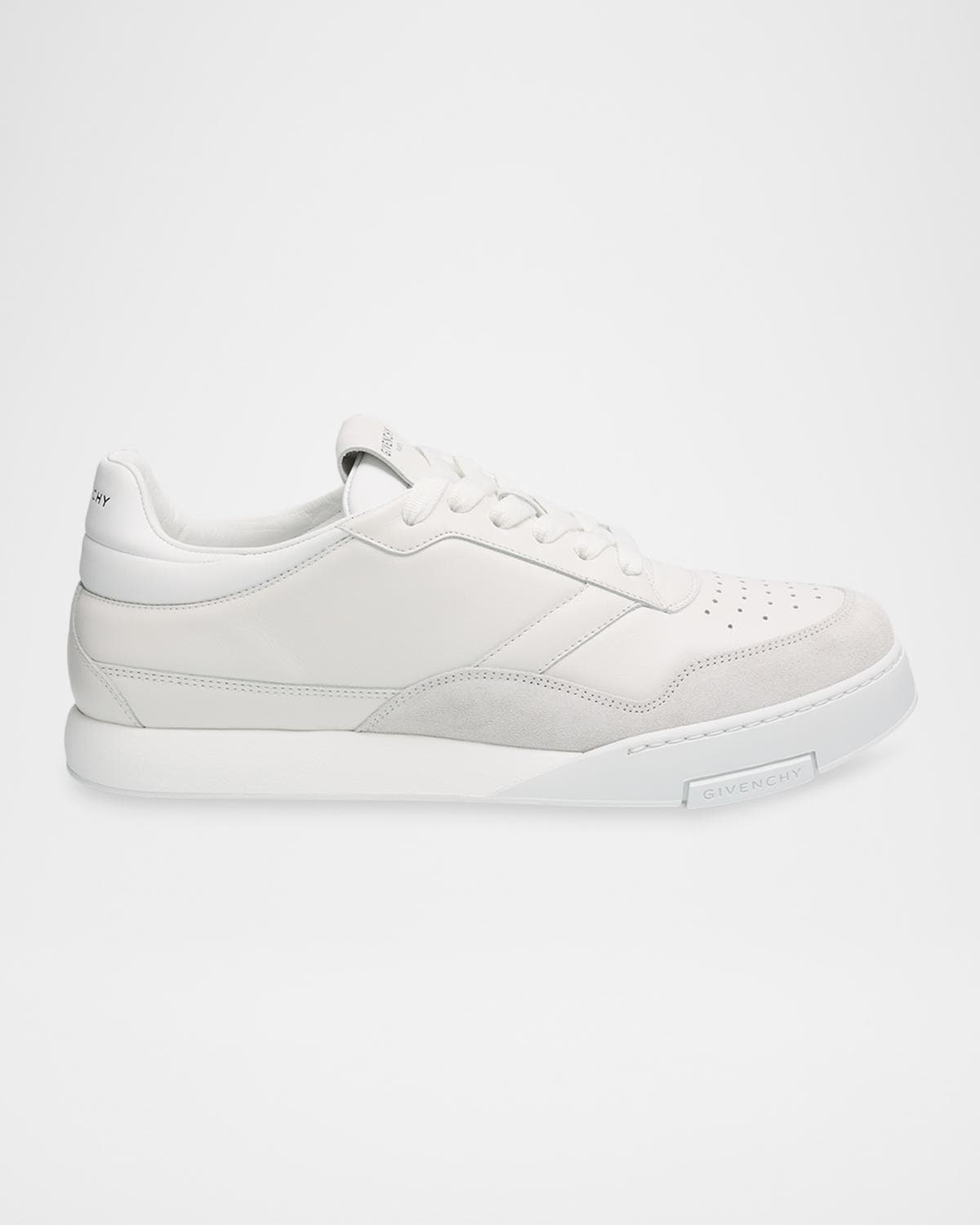 Givenchy Men's Yard Leather and Suede Low-Top Sneakers