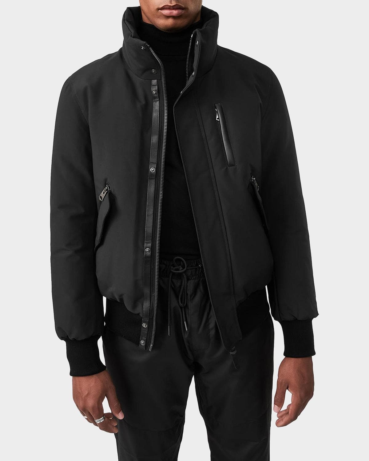 Mackage Men's Dixon Down Bomber Jacket · 48