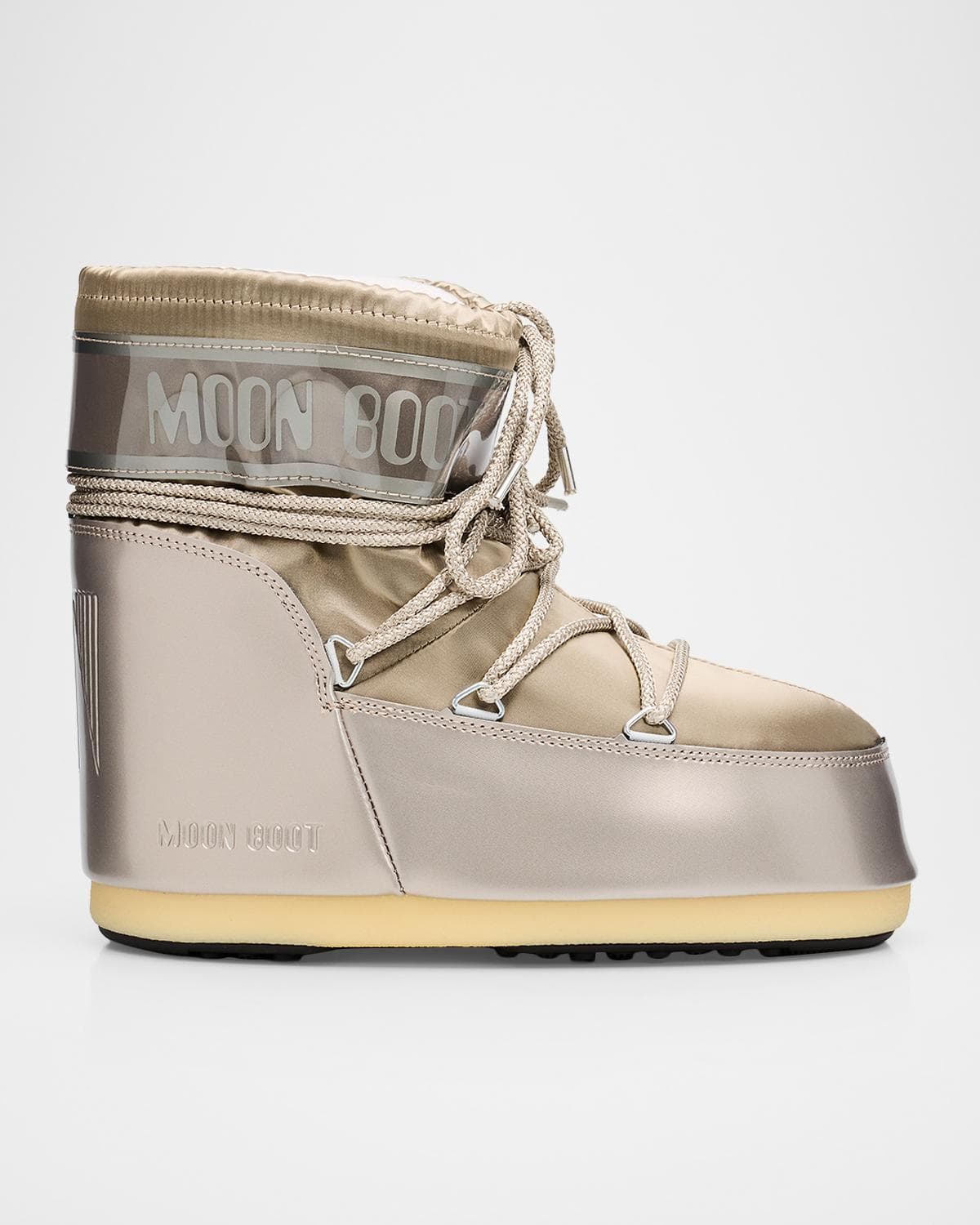 Moon Boot Icon Glance Satin Low Snow Boots · 39-41