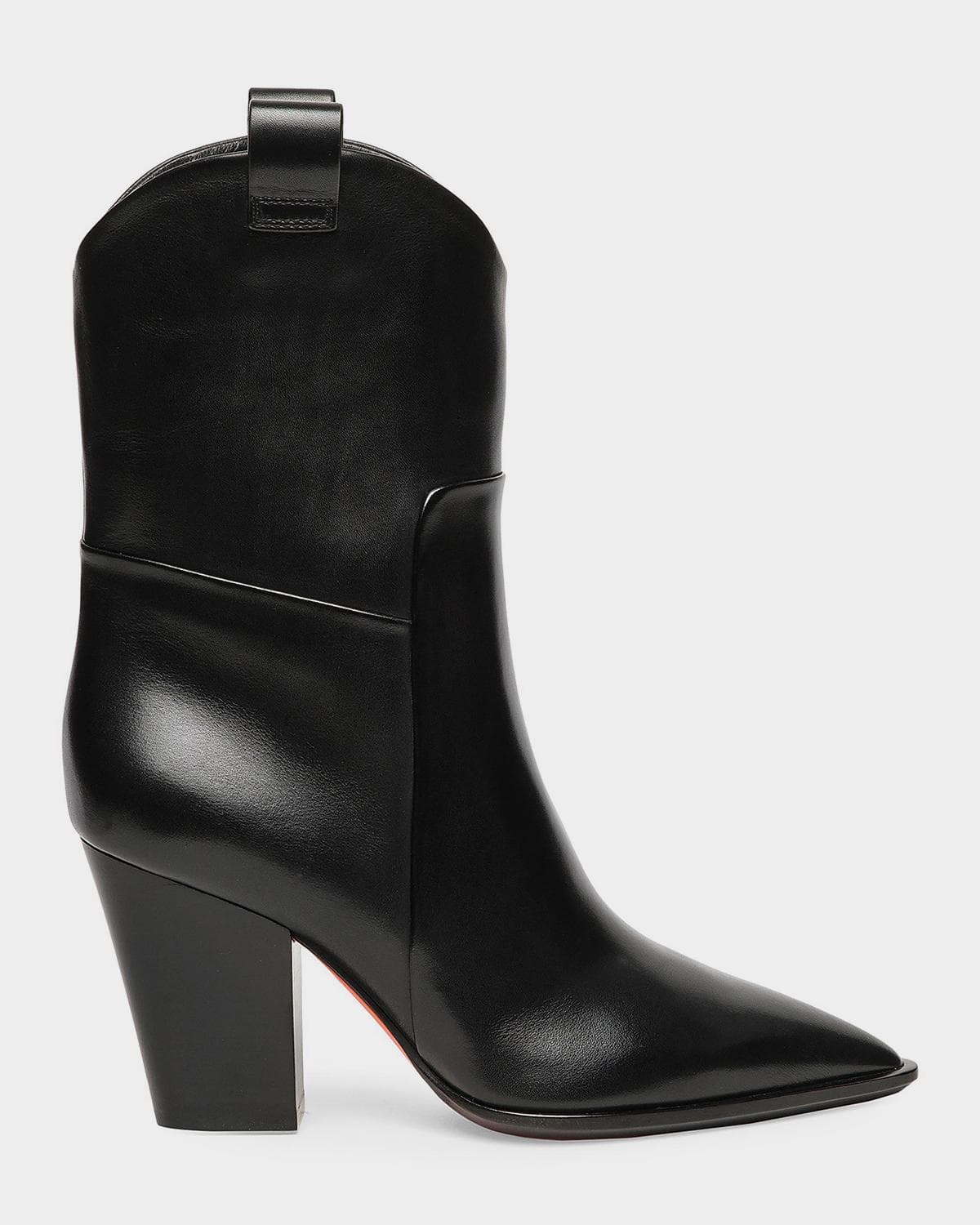 Santoni 85mm Sharla Leather Ankle Boots