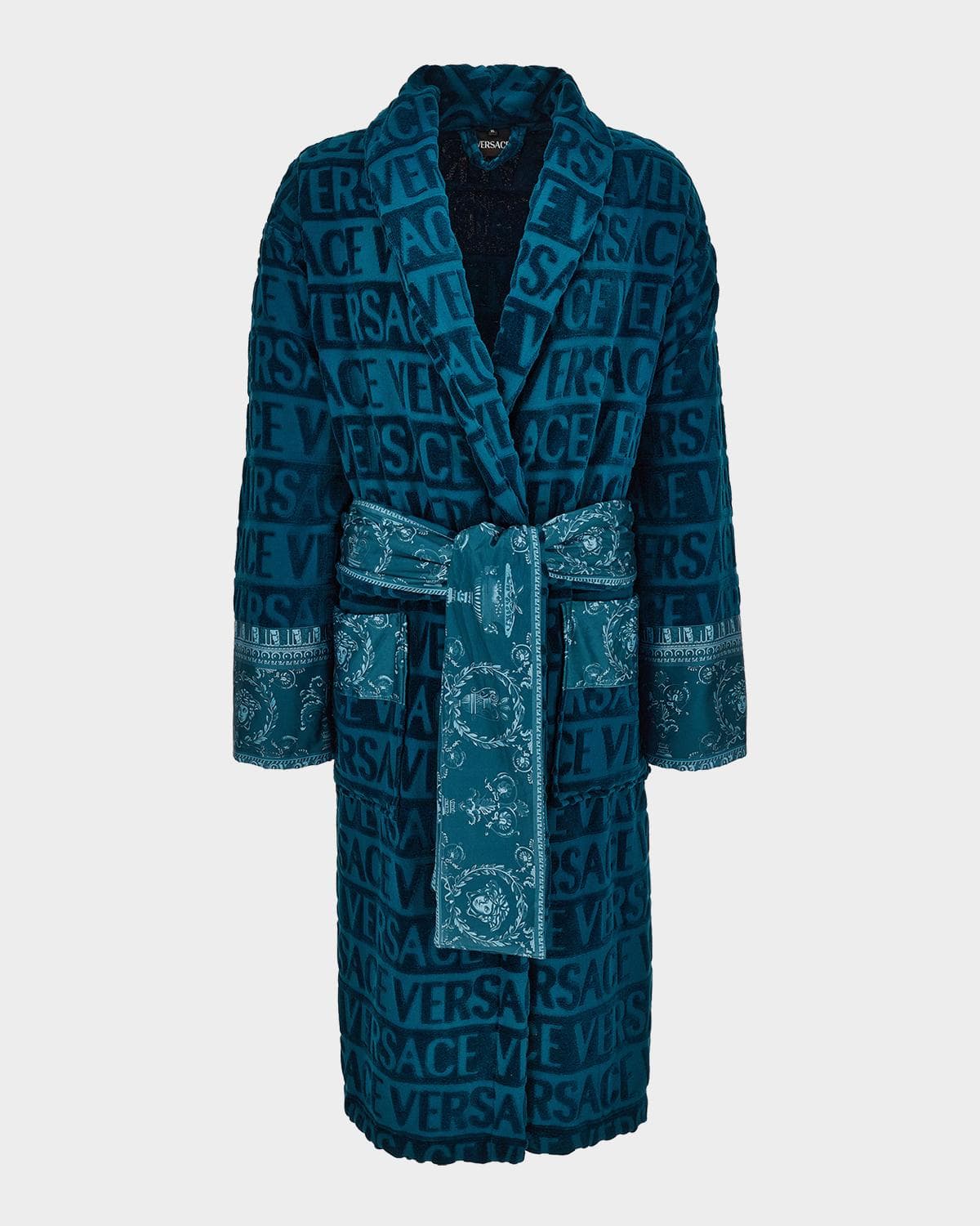 Versace I Heart Versace Logo Terry Bathrobe