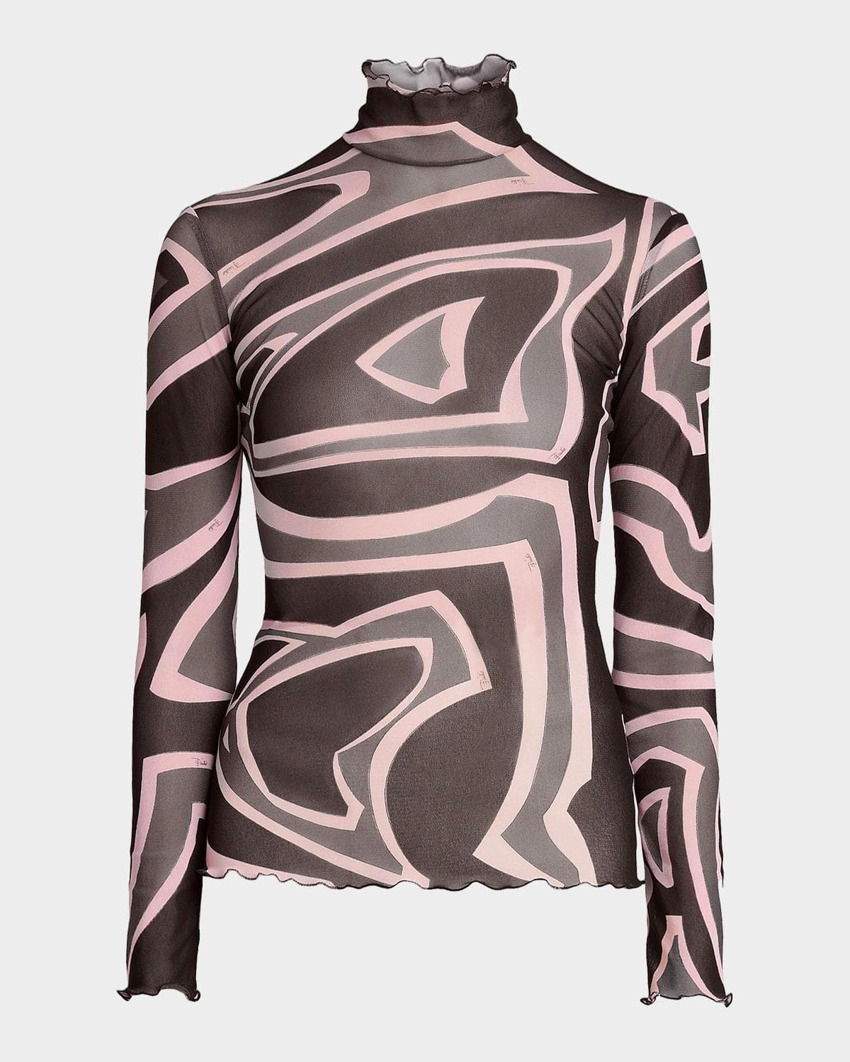 Pucci Passepartout Tulle T-Shirt