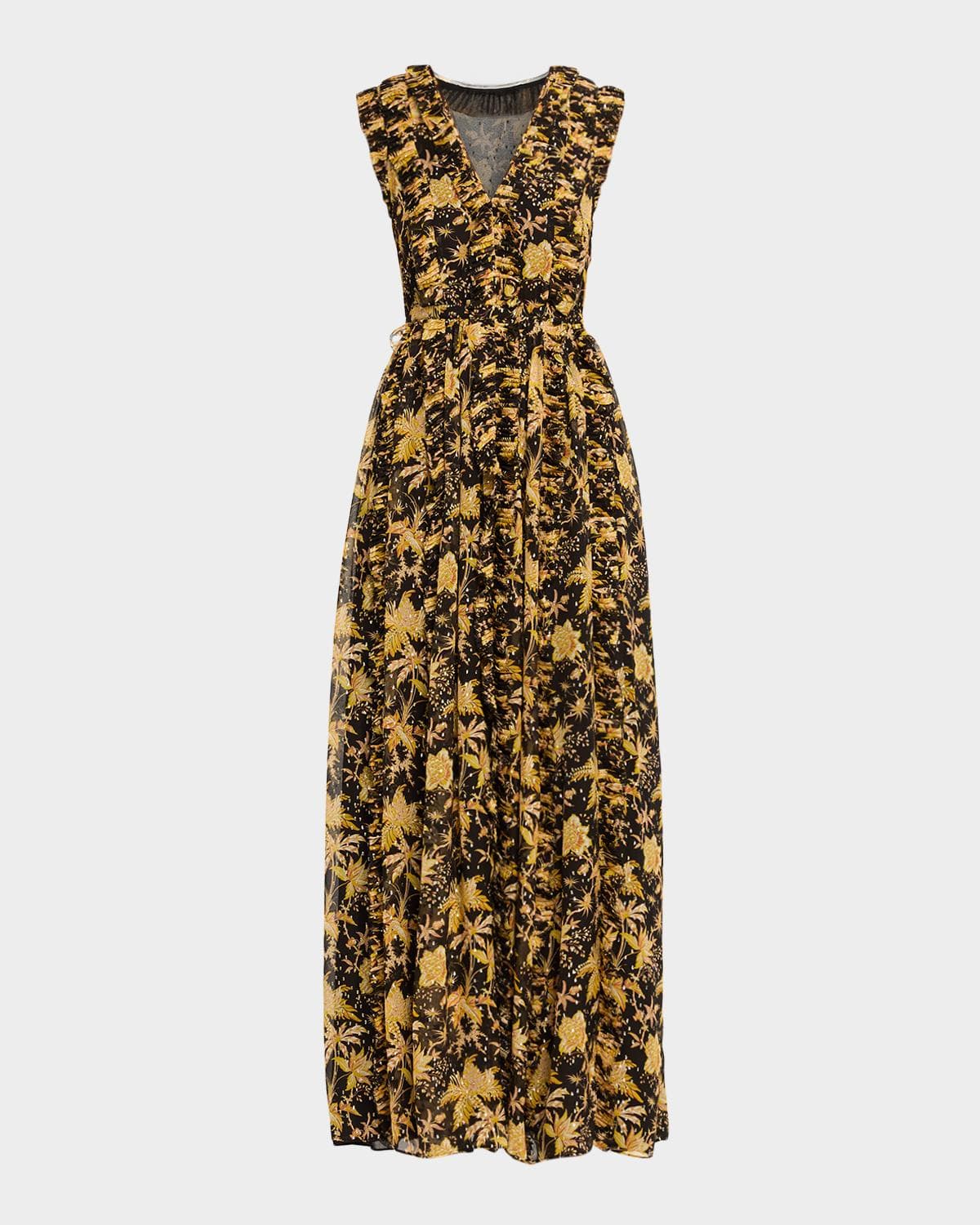 Ulla Johnson Soren Silk Crepe de Chine Shirt