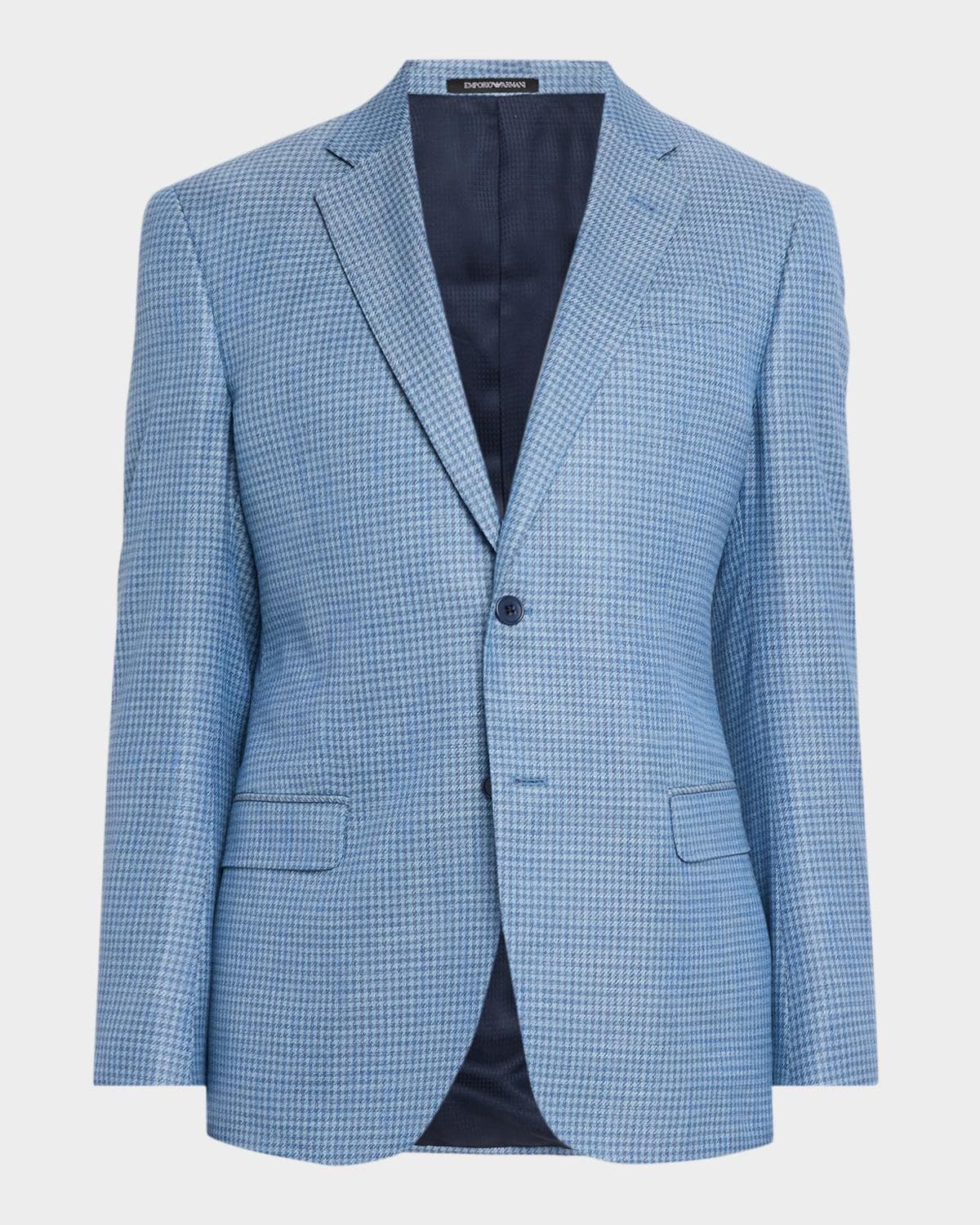 Emporio Armani Men's Micro-Check Bamboo Viscose G Line Sport Coat · 50 IT (40 US) R