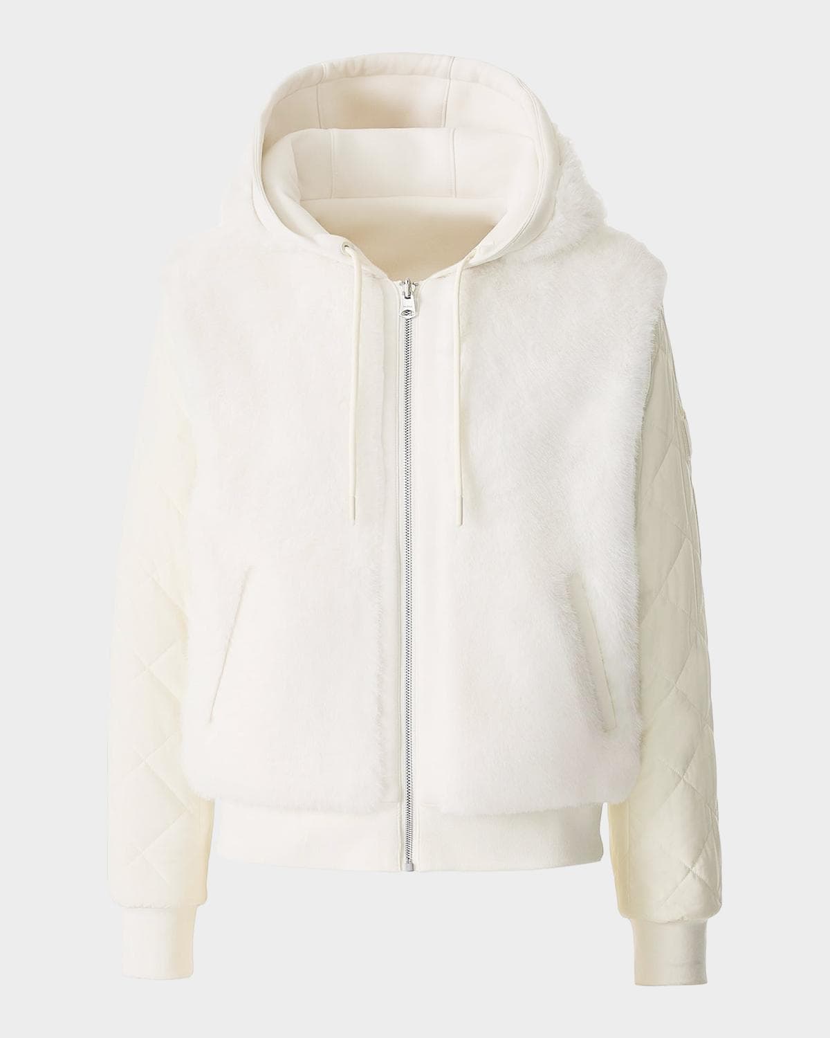 Mackage Gwendal Quilted Faux-Fur Reversible Hoodie