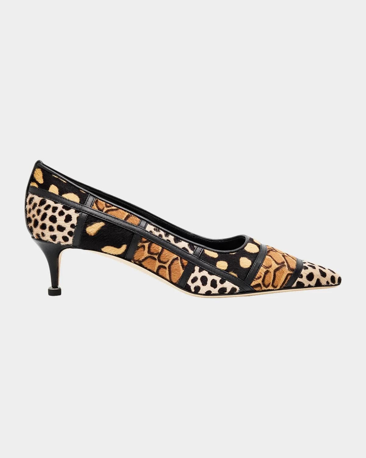 Manolo Blahnik 50mm Maren Suede Pointed-Toe Pumps