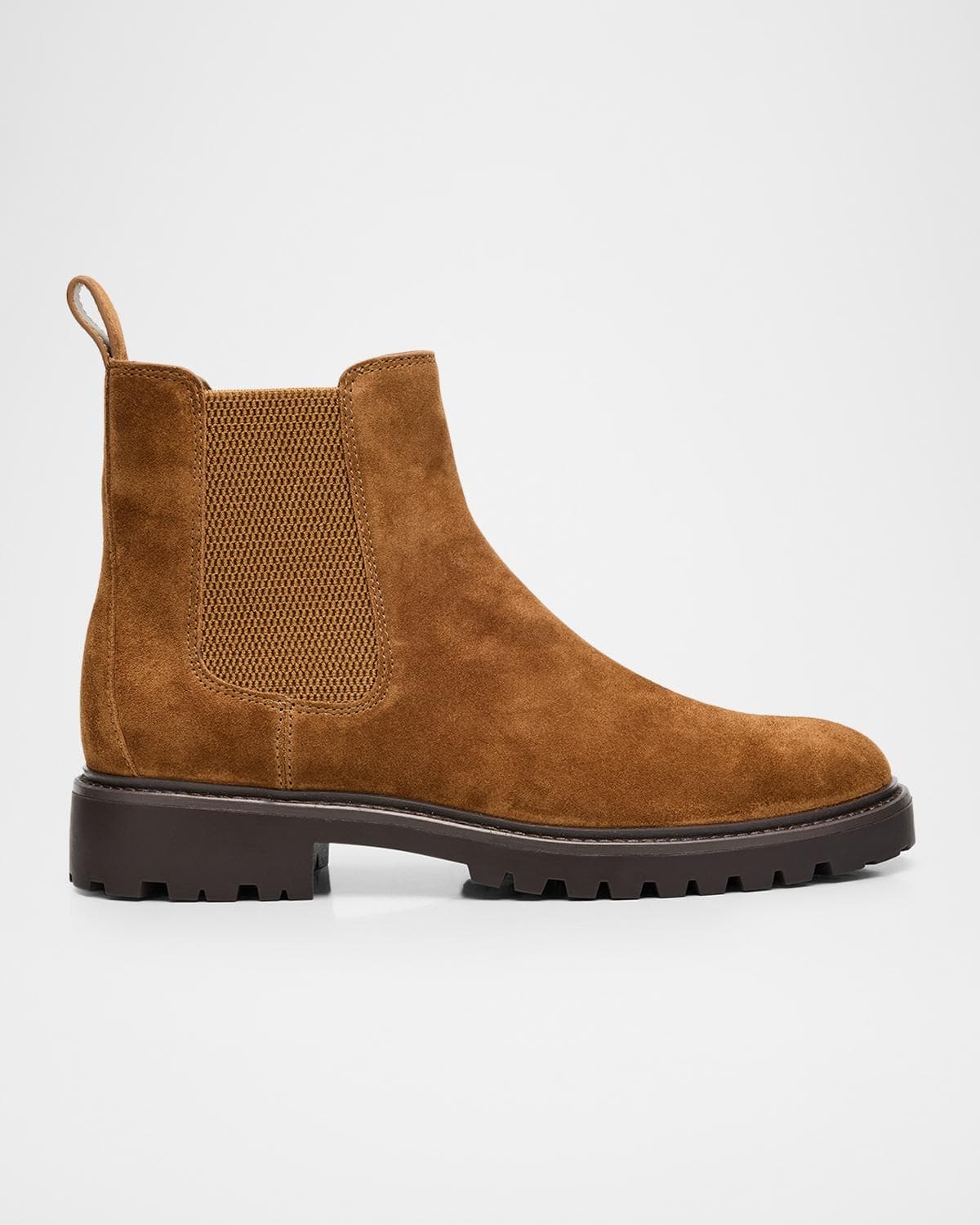 Vince Men's Dave Suede Lug-Sole Chelsea Boots