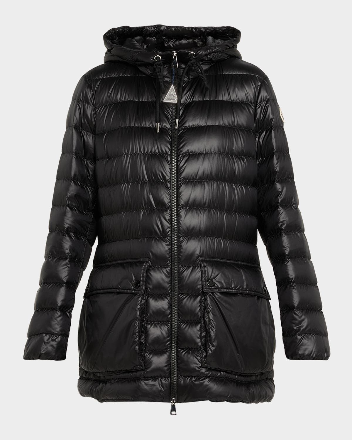 Moncler Jasmin Hooded Short Down Parka