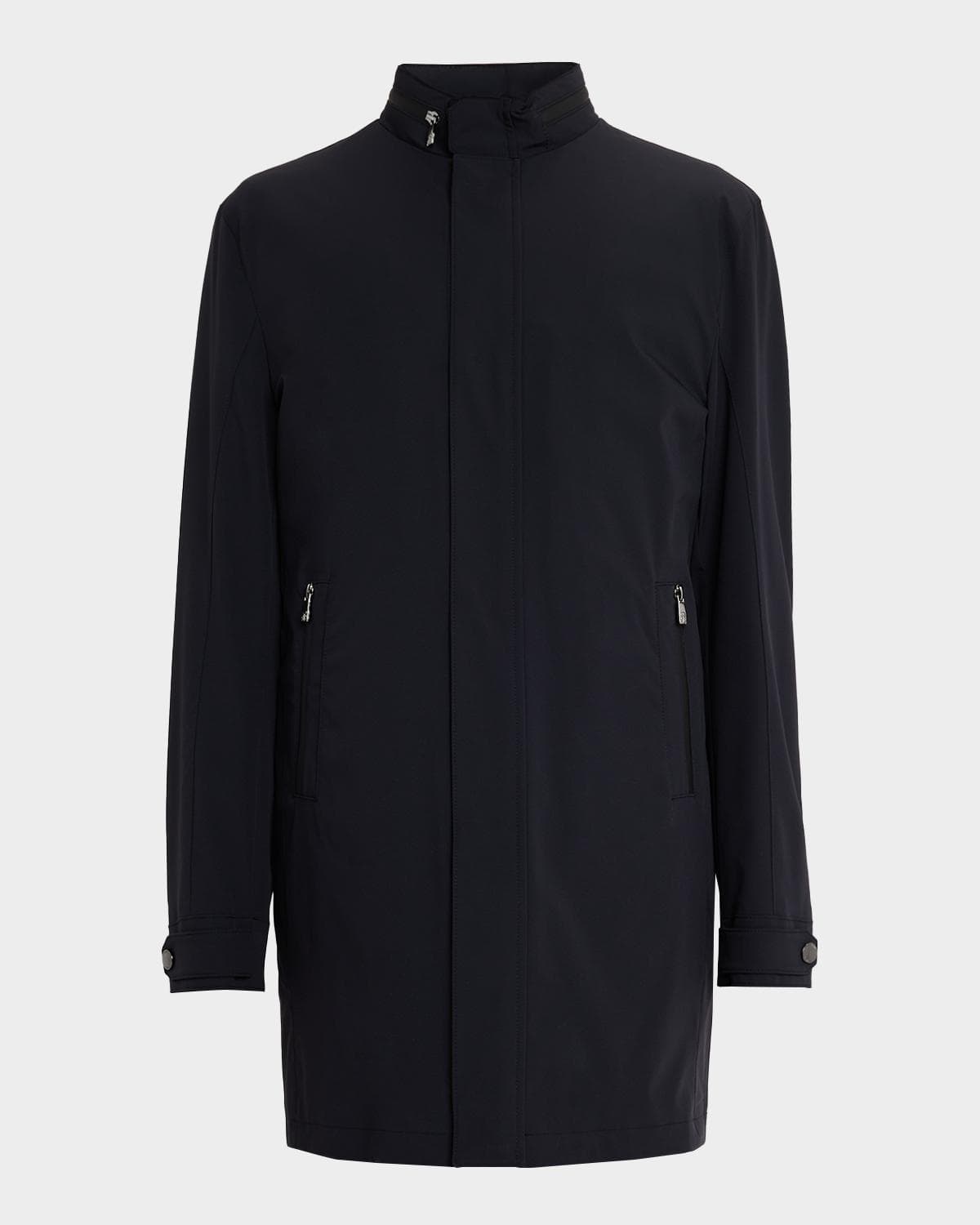 Corneliani Men's Caban Nylon Coat