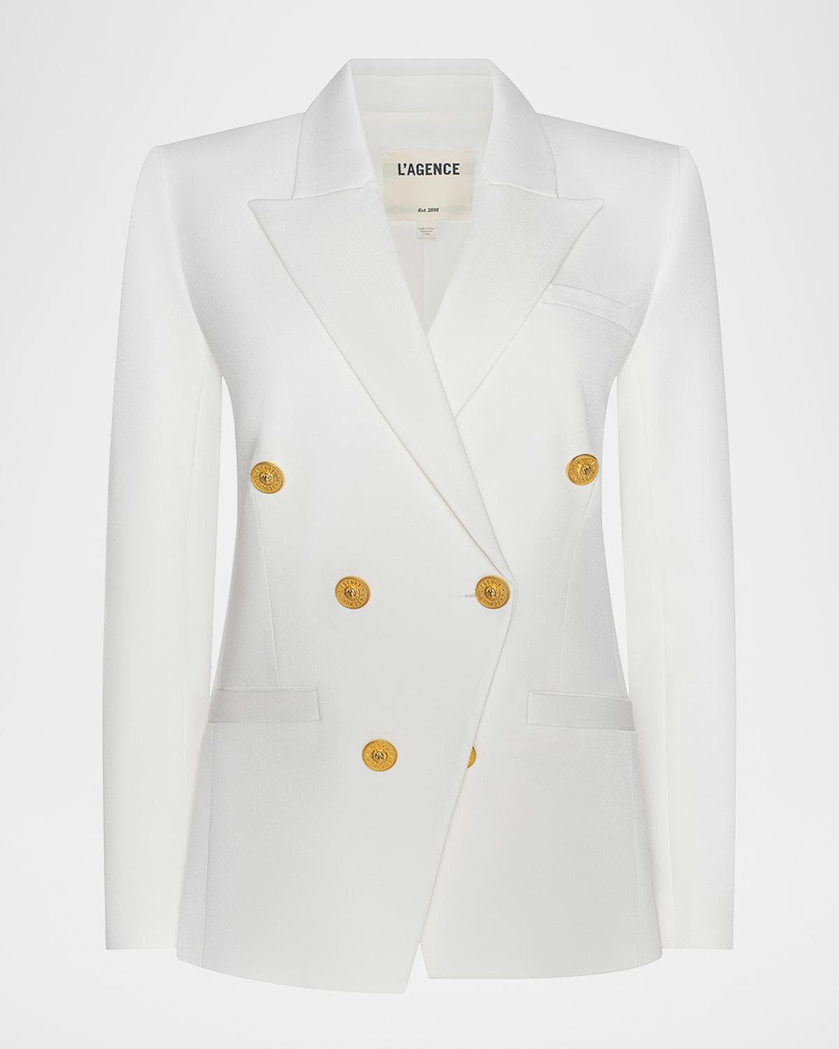 L 'AGENCE Kyomi Double-Breasted Blazer