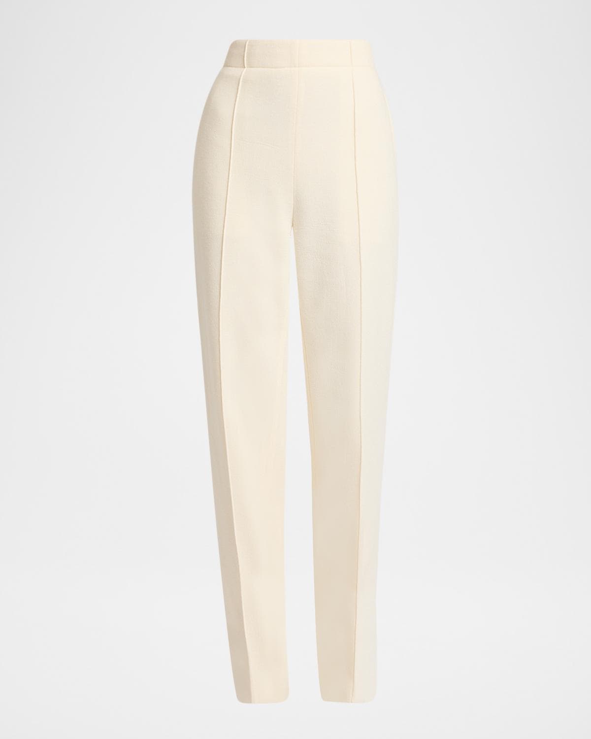 Proenza Schouler Zee Tapered Wool Scuba Pants
