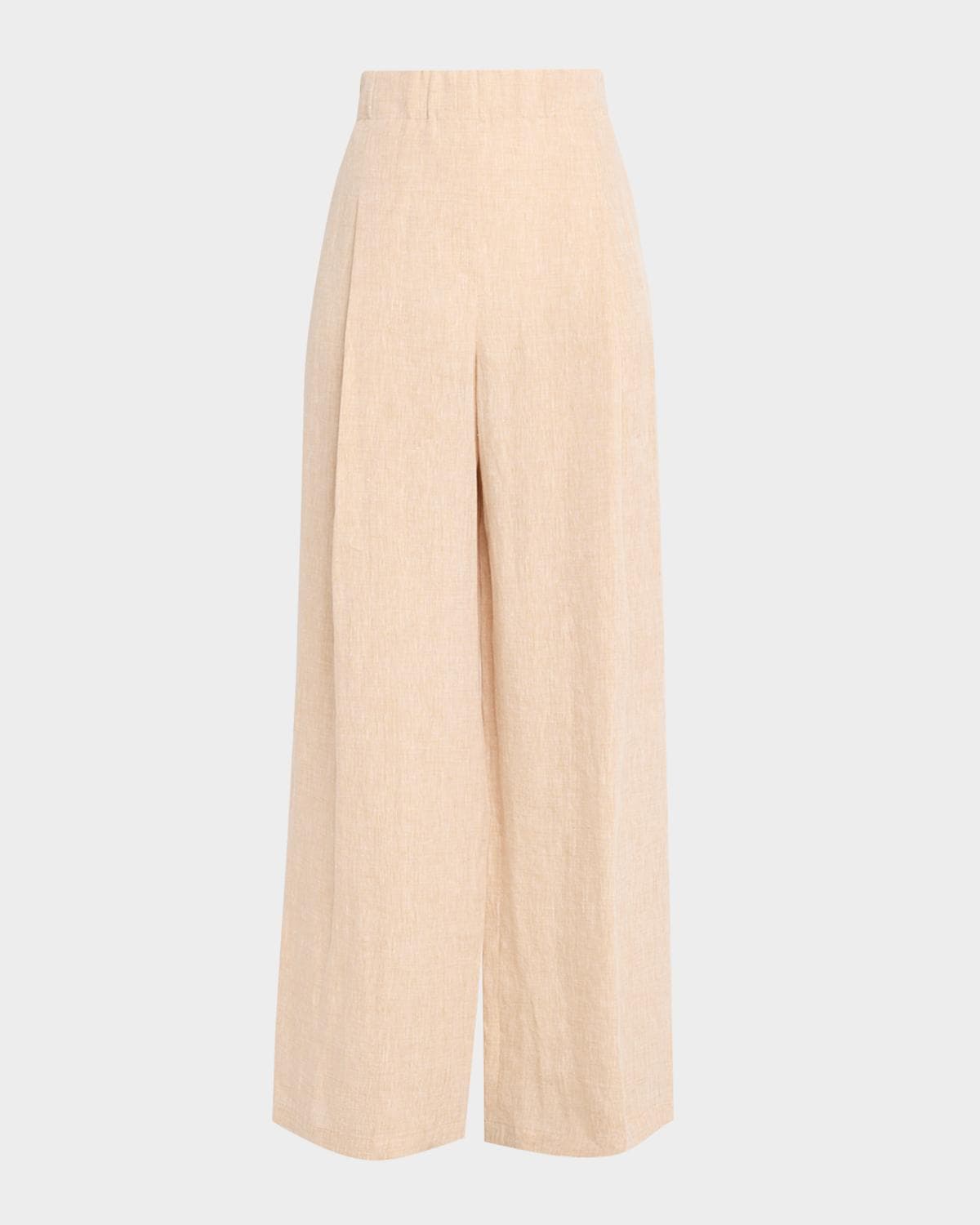 Lafayette 148 New York Astor Wide-Leg Linen Pants