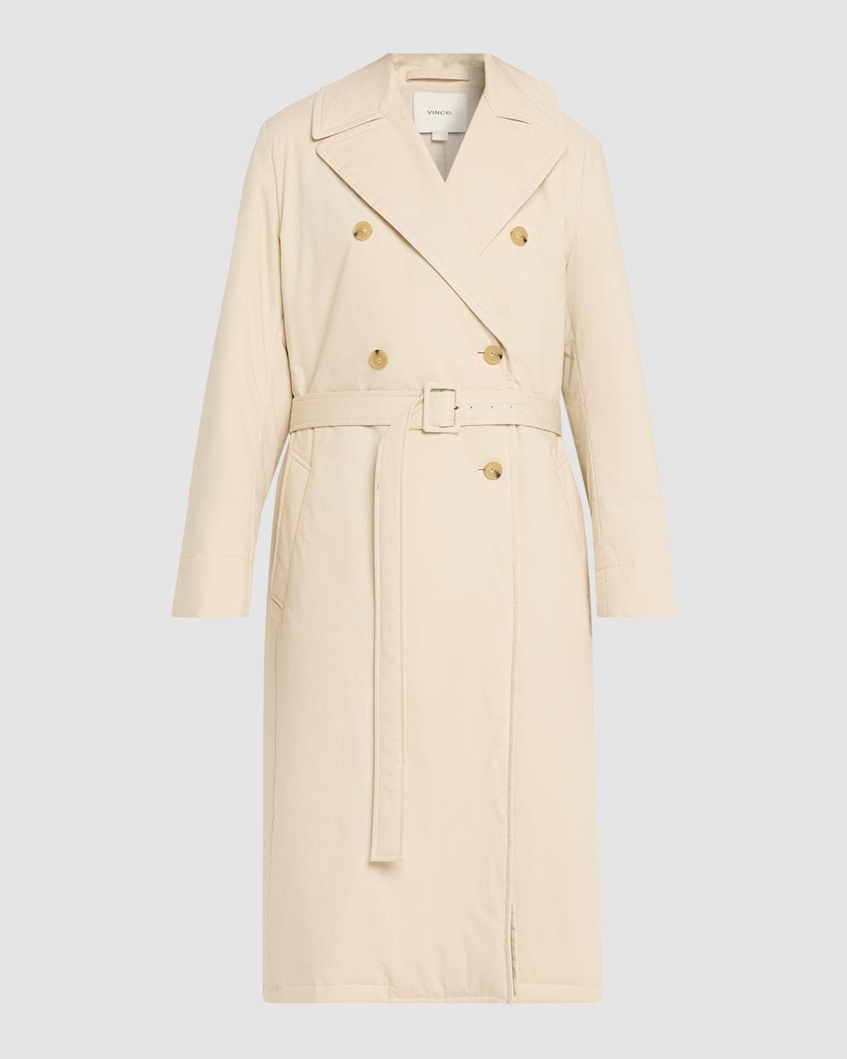 Vince Padded Double-Breasted Coat
