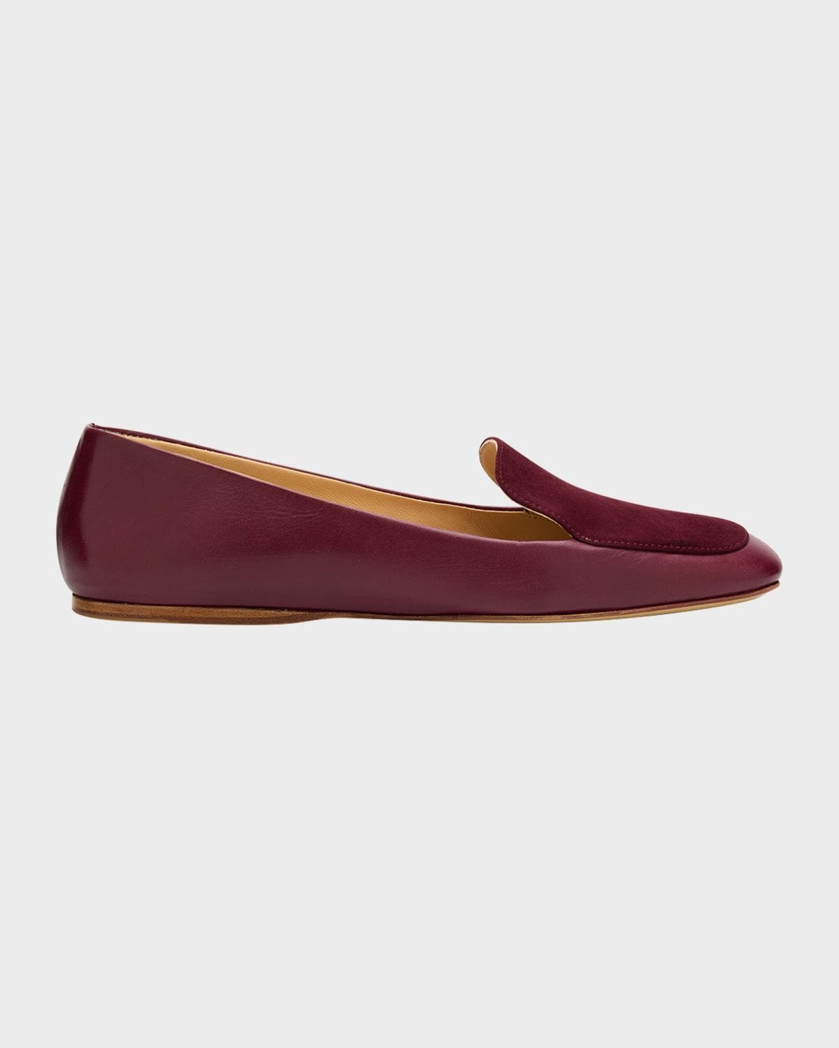 Gabriela Hearst Aveda Mixed Leather Loafers