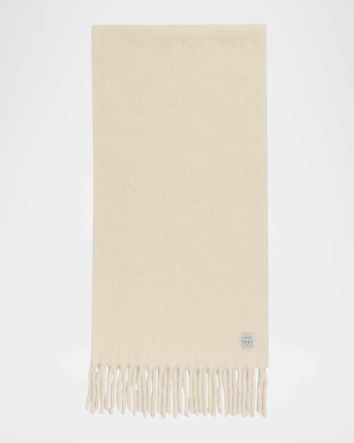Toteme Fuzzy Alpaca-Blend Scarf