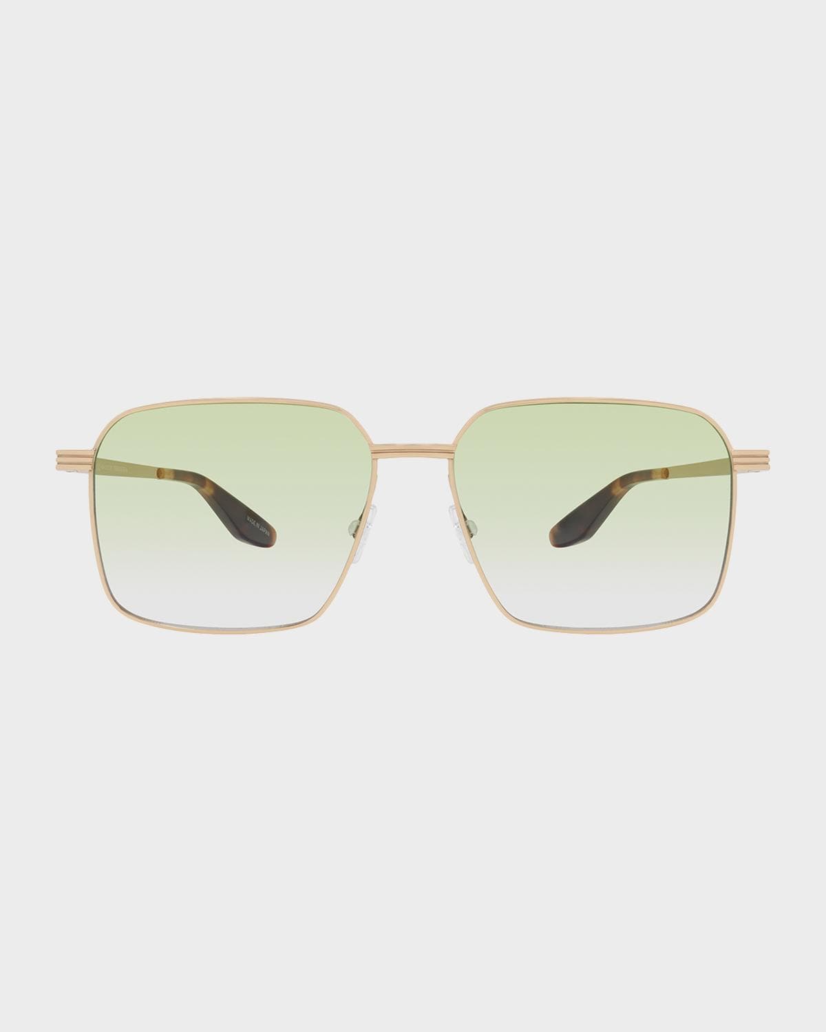 Barton Perreira Men's Hampton Square Titanium Sunglasses
