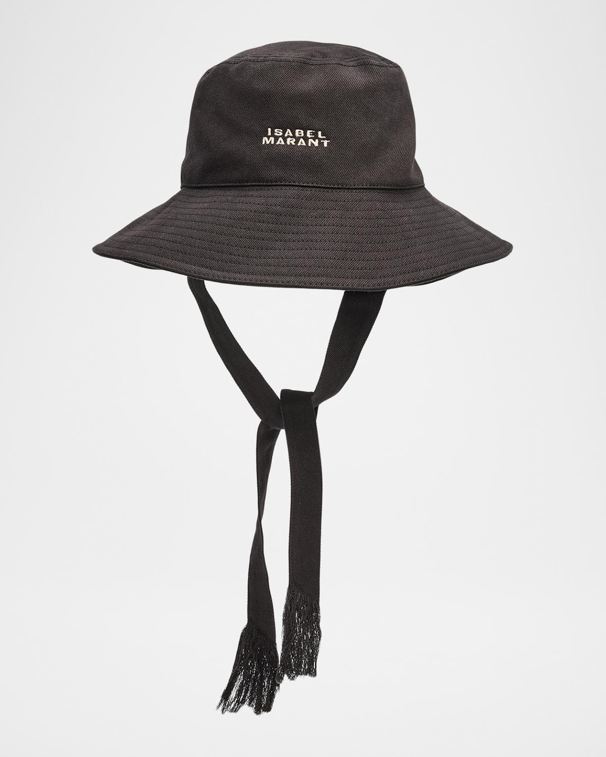 Isabel Marant Shaley Embroidered Bucket Hat · 57